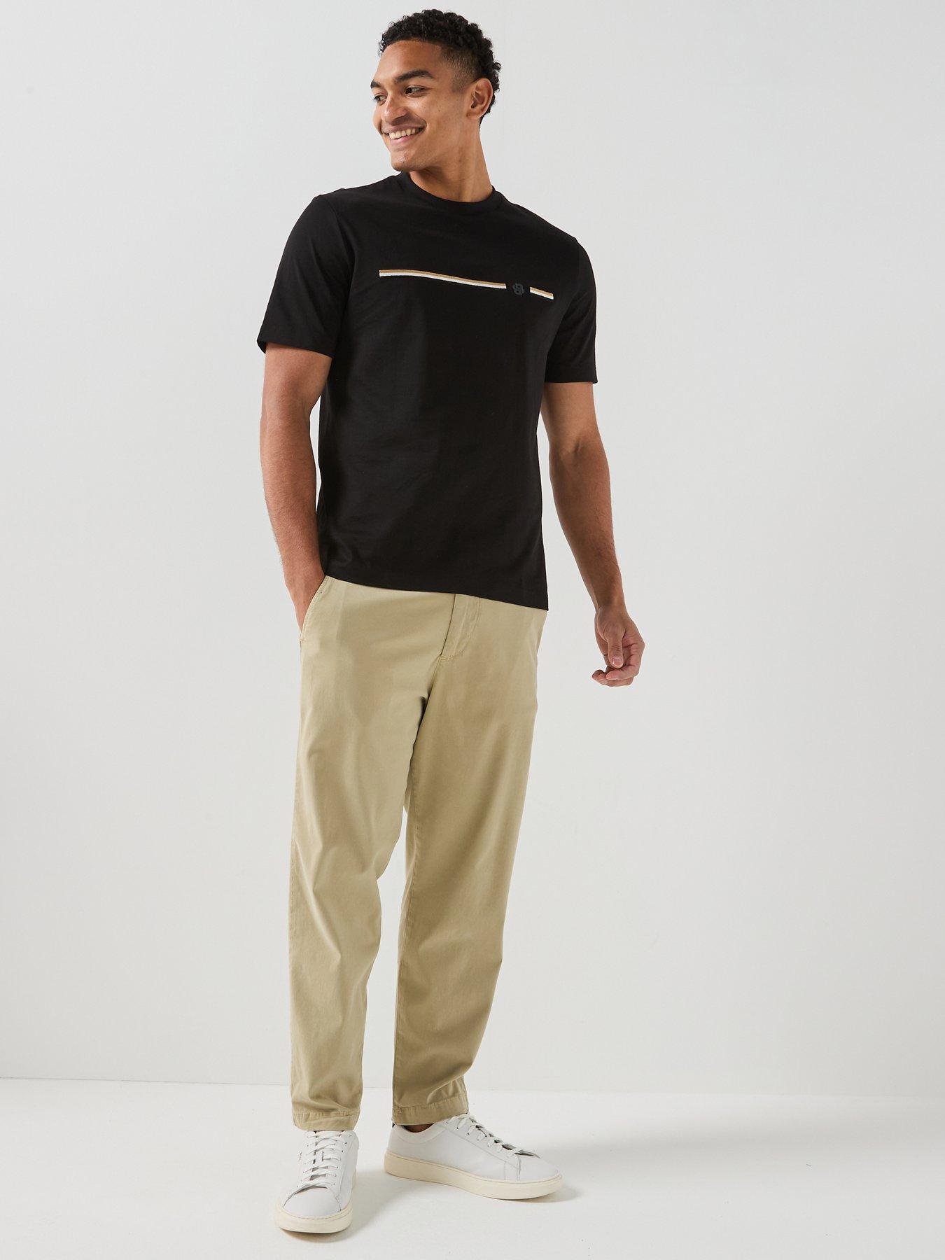 Image 6 of 6 of BOSS Emblem Logo T-Shirt - Black