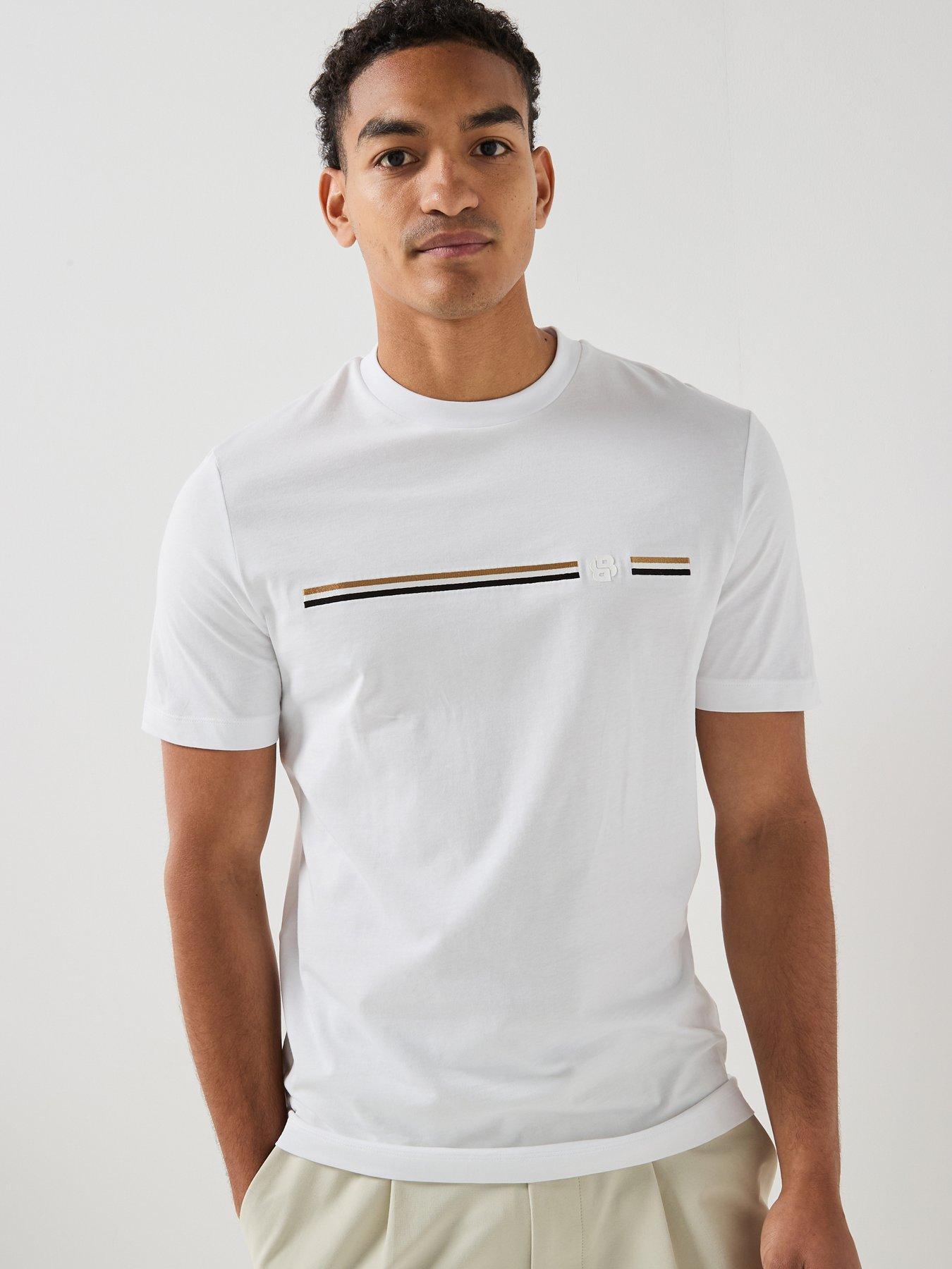 BOSS Emblem Logo T-Shirt - White