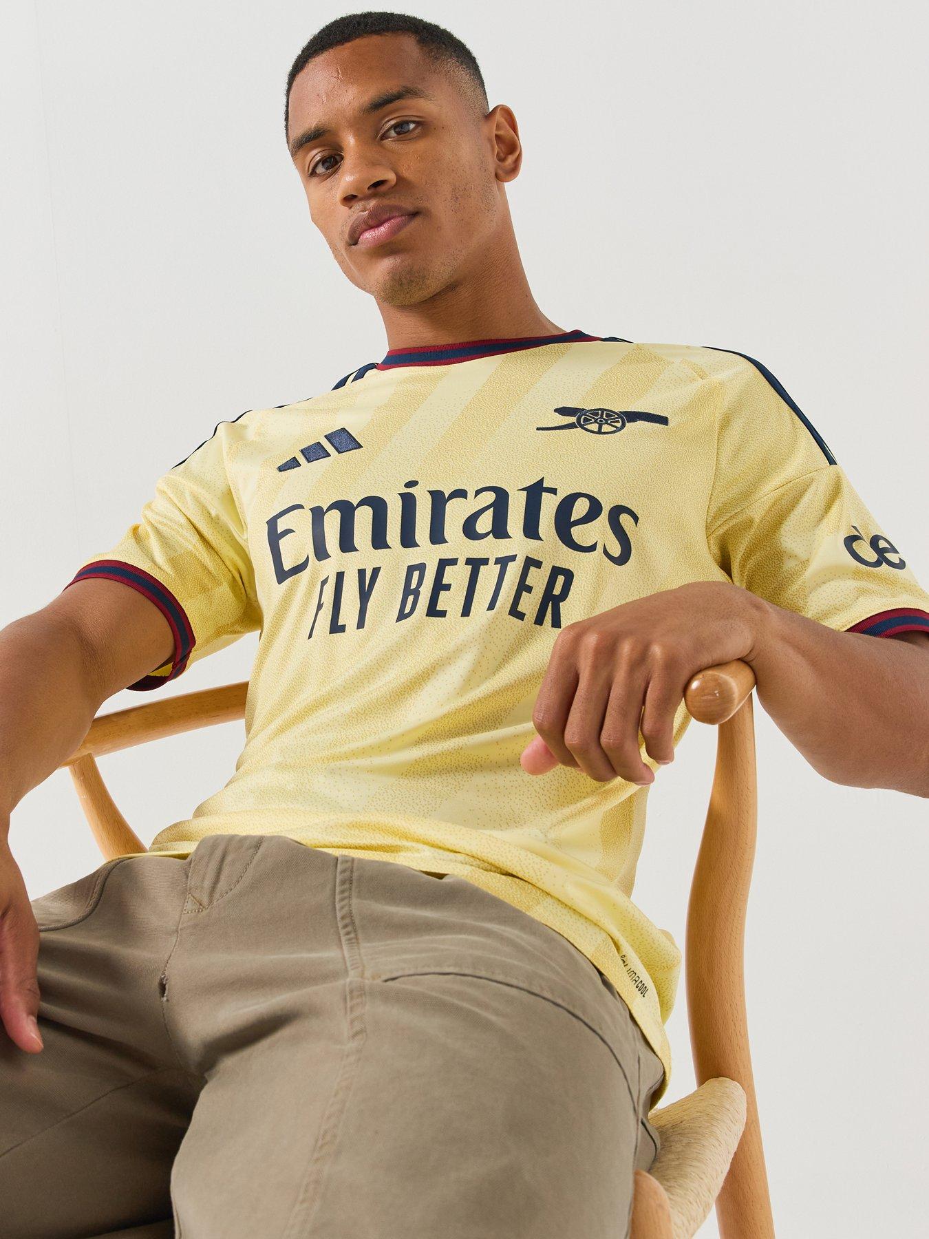 adidas Mens Arsenal Fc 26/27 Third Stadium Replica Shirt - Yellow