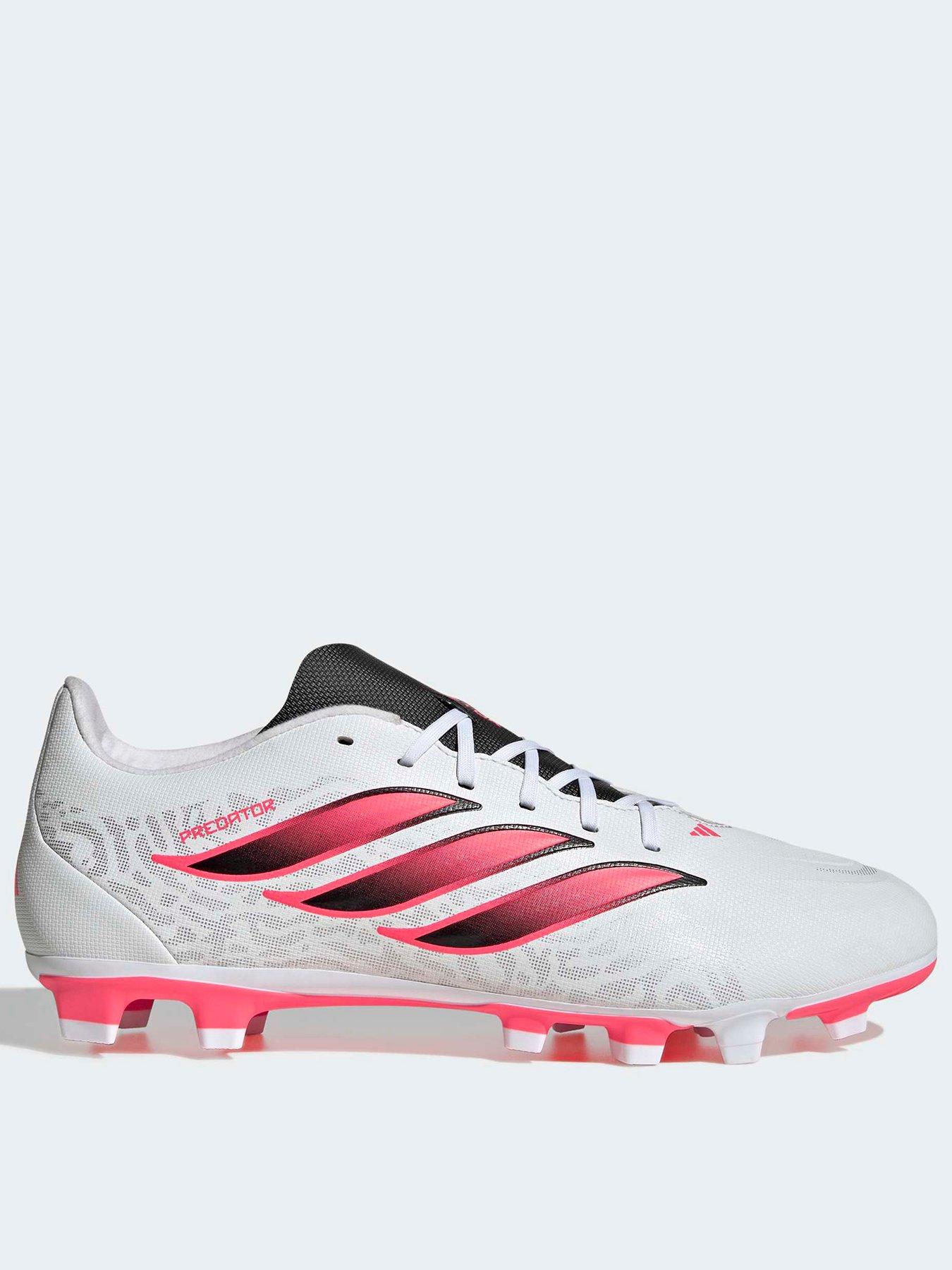 Adidas Mens Predator Club Firm Ground Football Boots - White