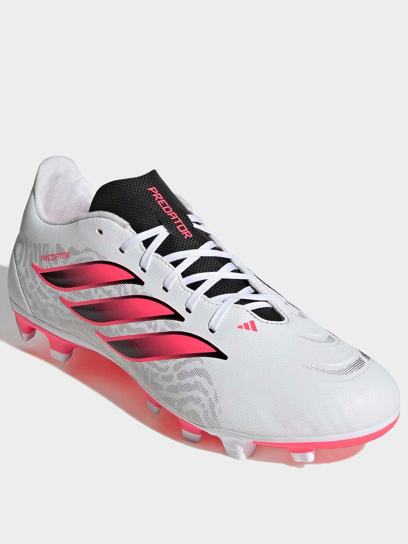 Image 2 of 6 of adidas Mens Predator Club Firm Ground Football Boots - White
