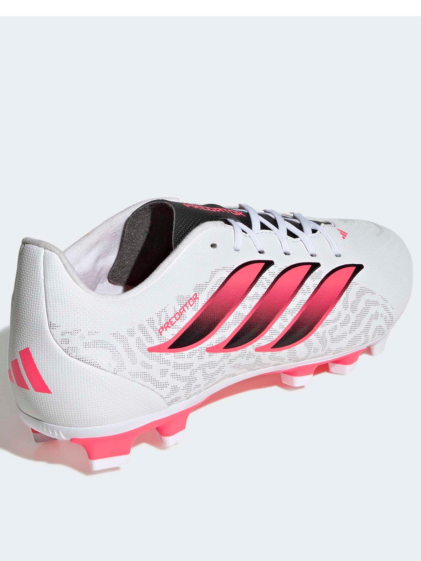 Image 3 of 6 of adidas Mens Predator Club Firm Ground Football Boots - White