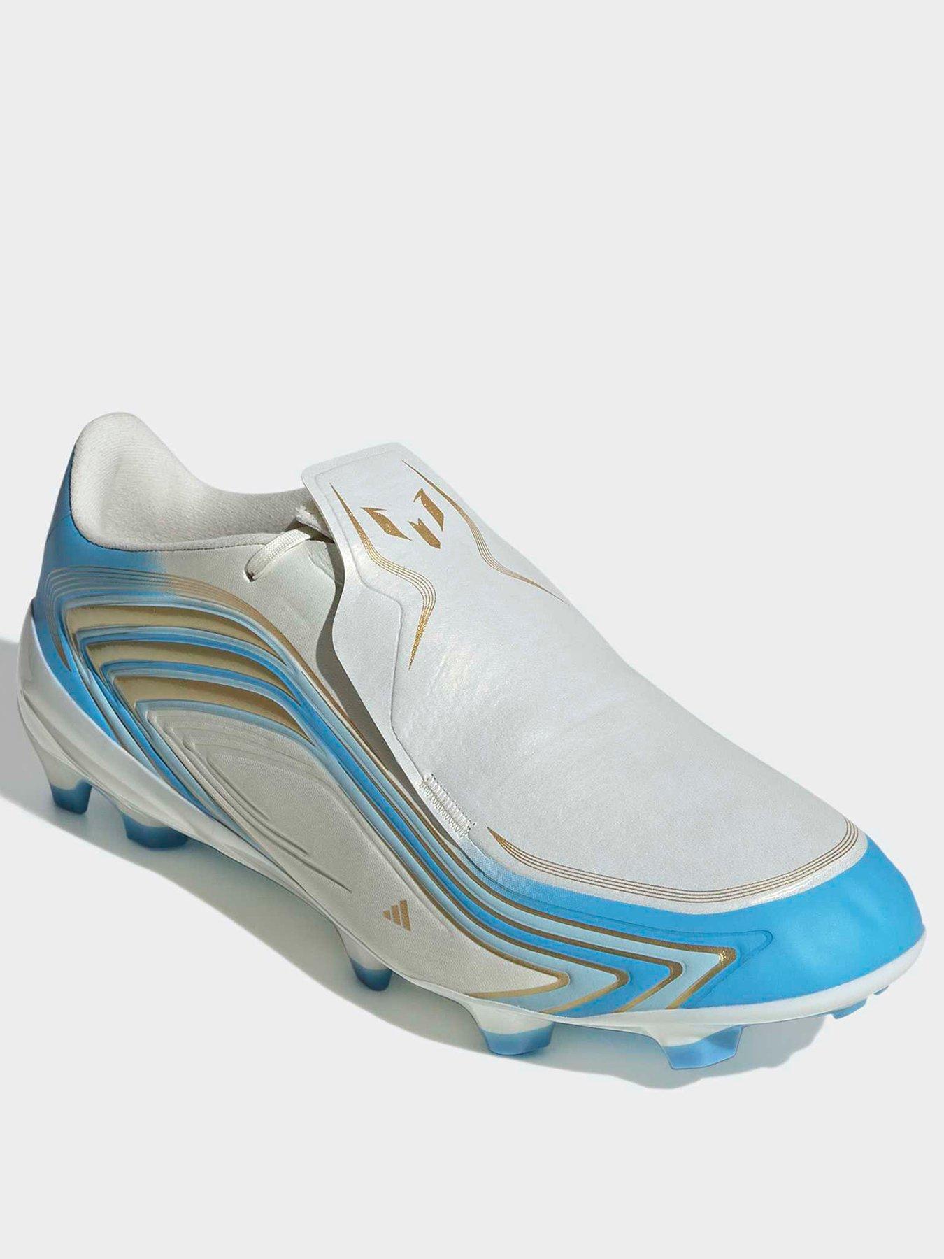 Image 2 of 6 of adidas Mens F50 Messi League Firm Ground Football Boots - White