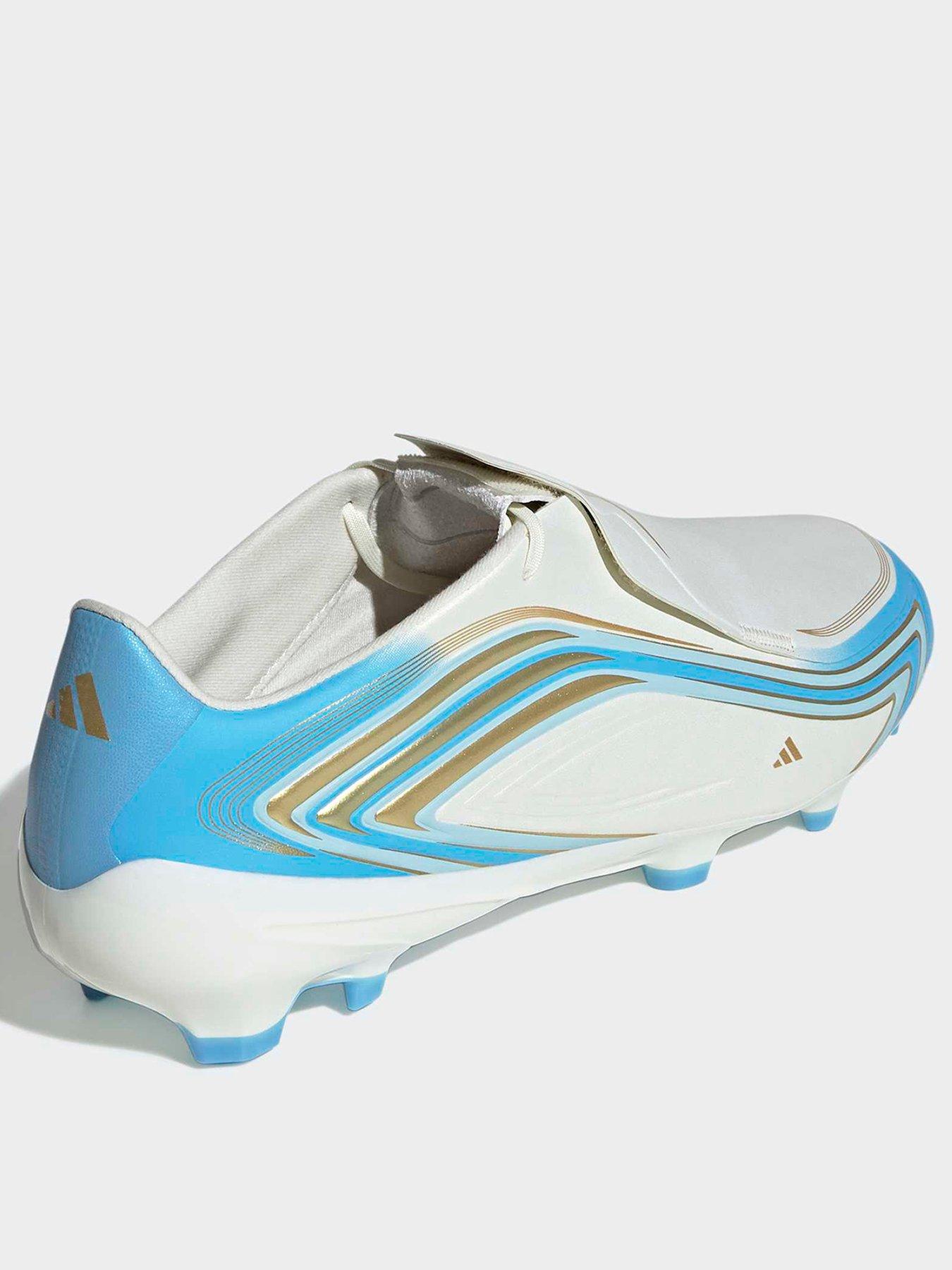 Image 3 of 6 of adidas Mens F50 Messi League Firm Ground Football Boots - White