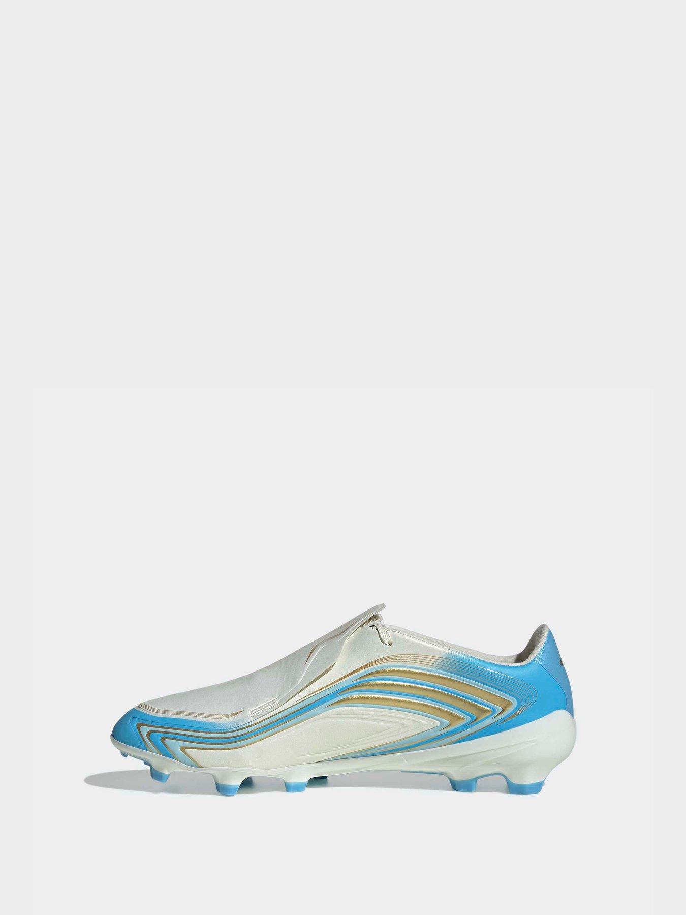 Image 6 of 6 of adidas Mens F50 Messi League Firm Ground Football Boots - White