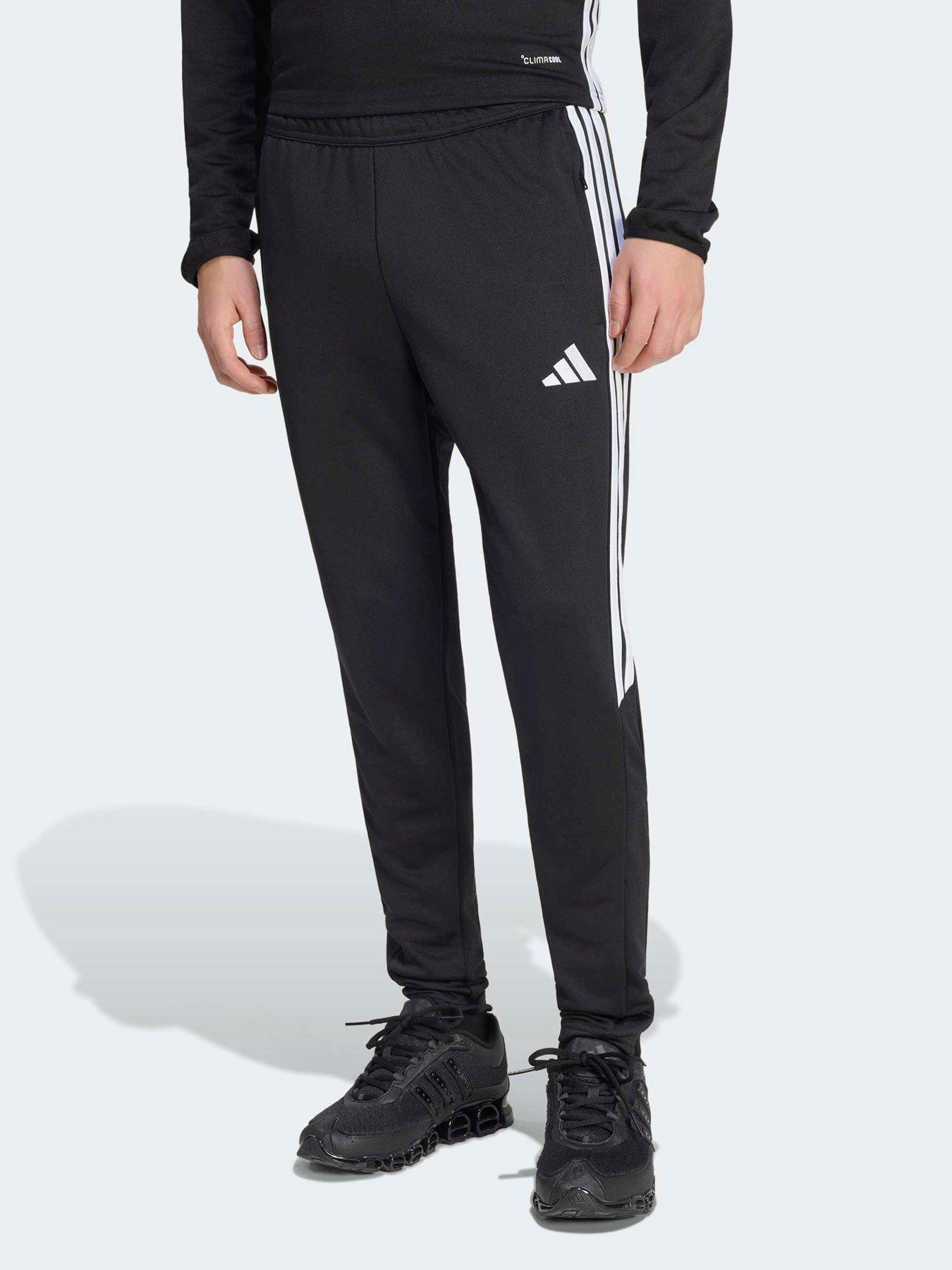 adidas Mens Tiro Essentials Pant - Black/white
