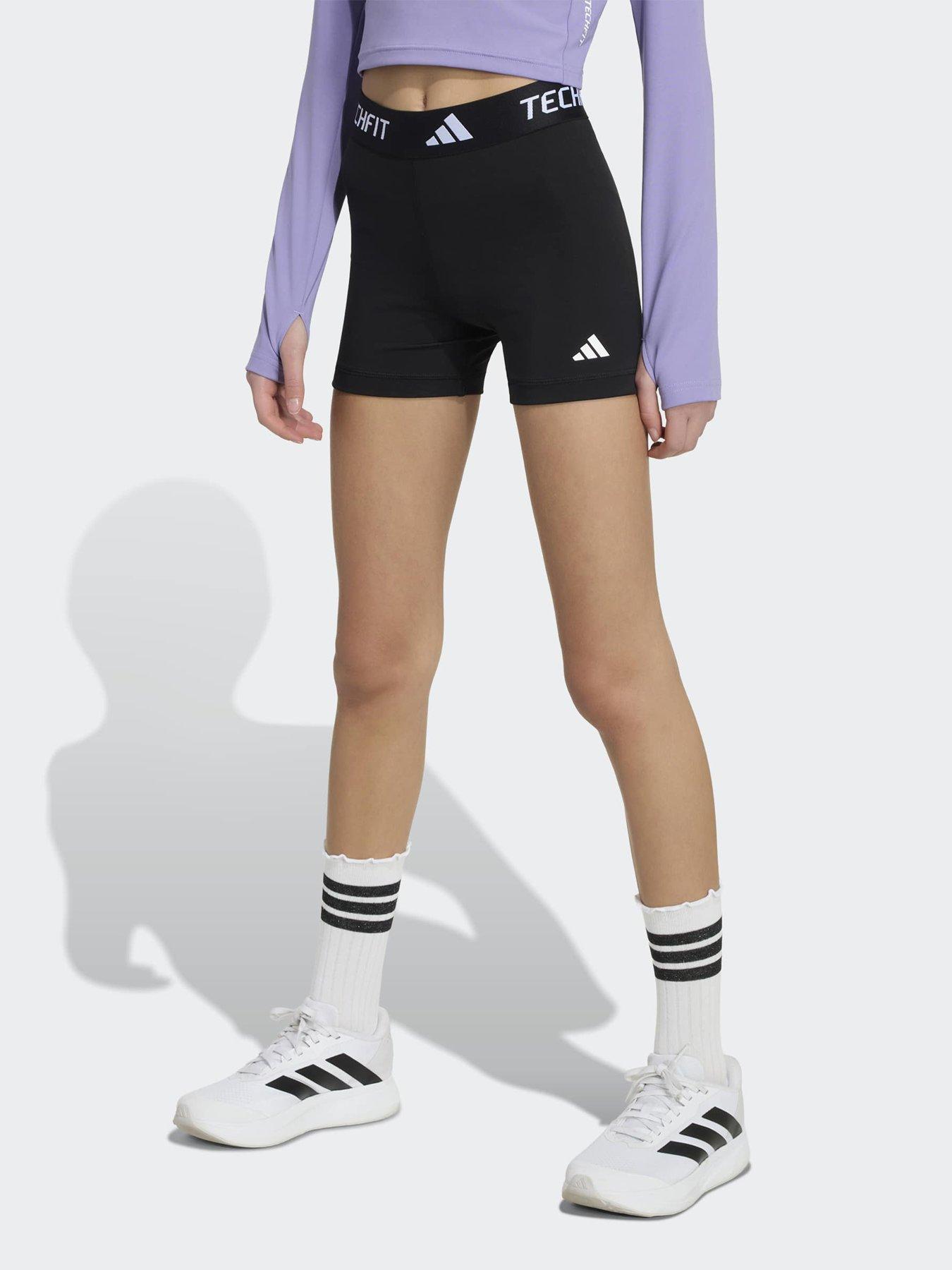 adidas Junior Girls Training Techfit Tights - Black