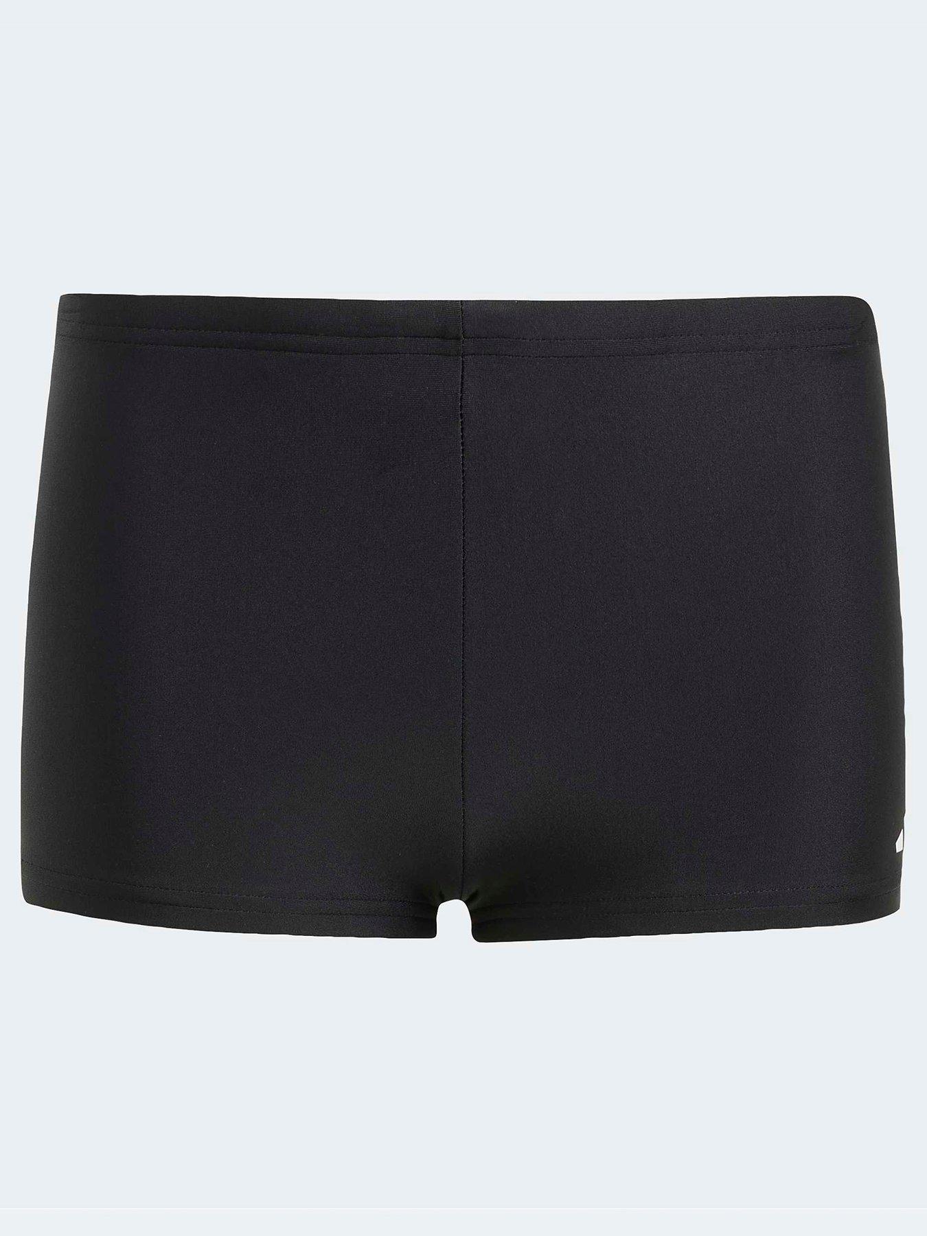 adidas Junior Boys Essential Swim Boxers - Black