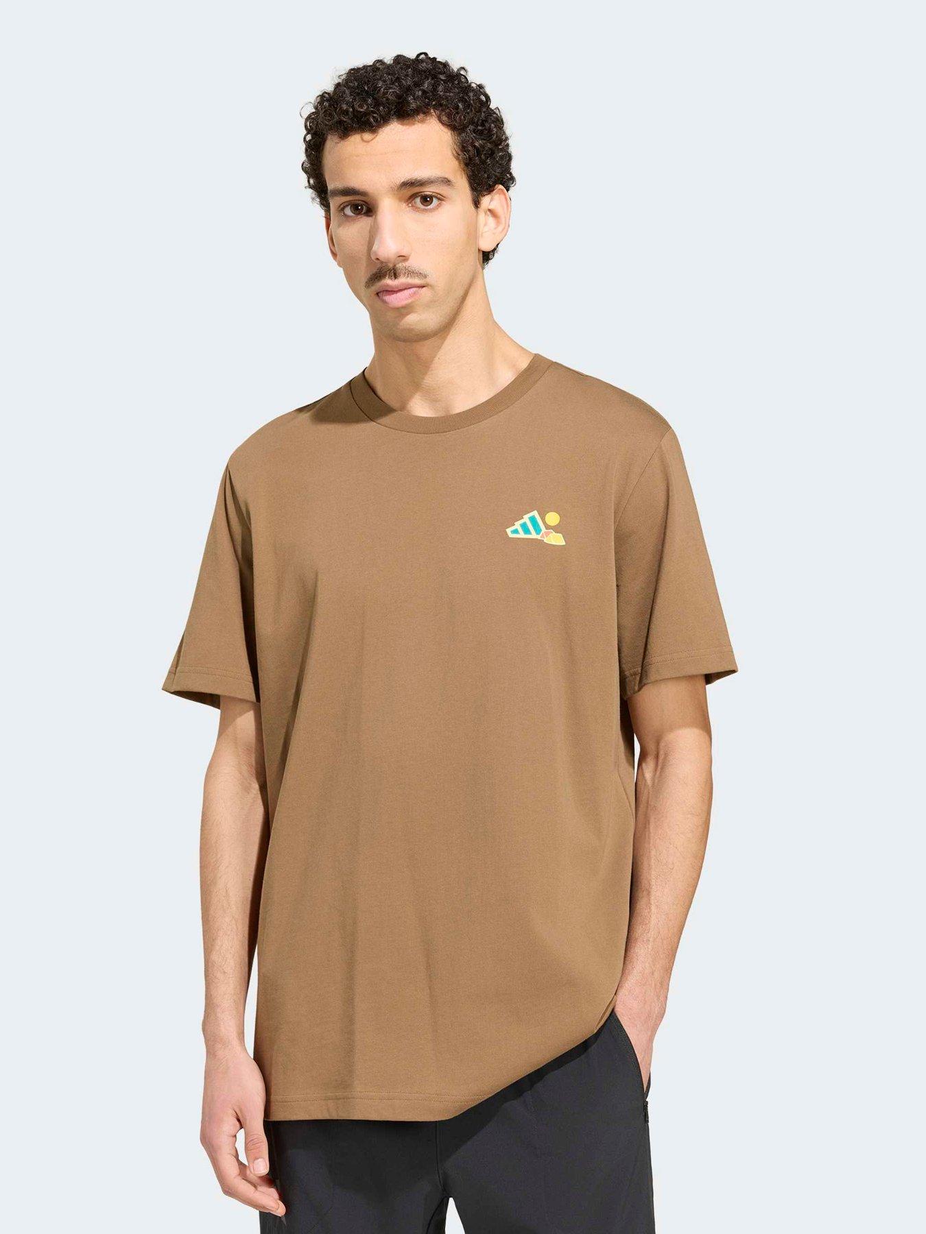 adidas Terrex Mens Outdoor Camper Graphic T-Shirt - Green