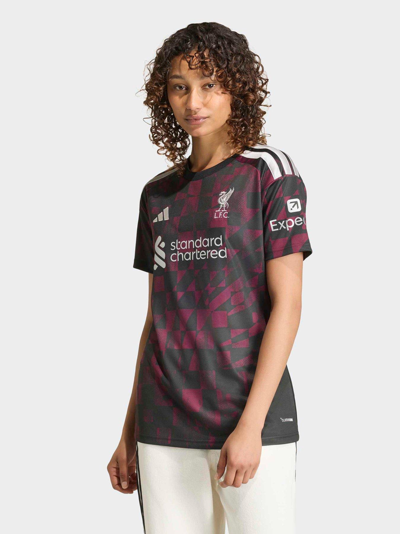 adidas Womens Liverpool Fc 26/27 Third Stadium Replica Shirt - Black