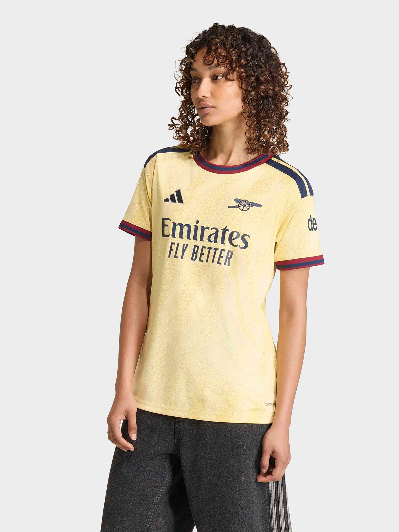 adidas Womens Arsenal Fc 26/27 Third Stadium Replica Shirt - Yellow