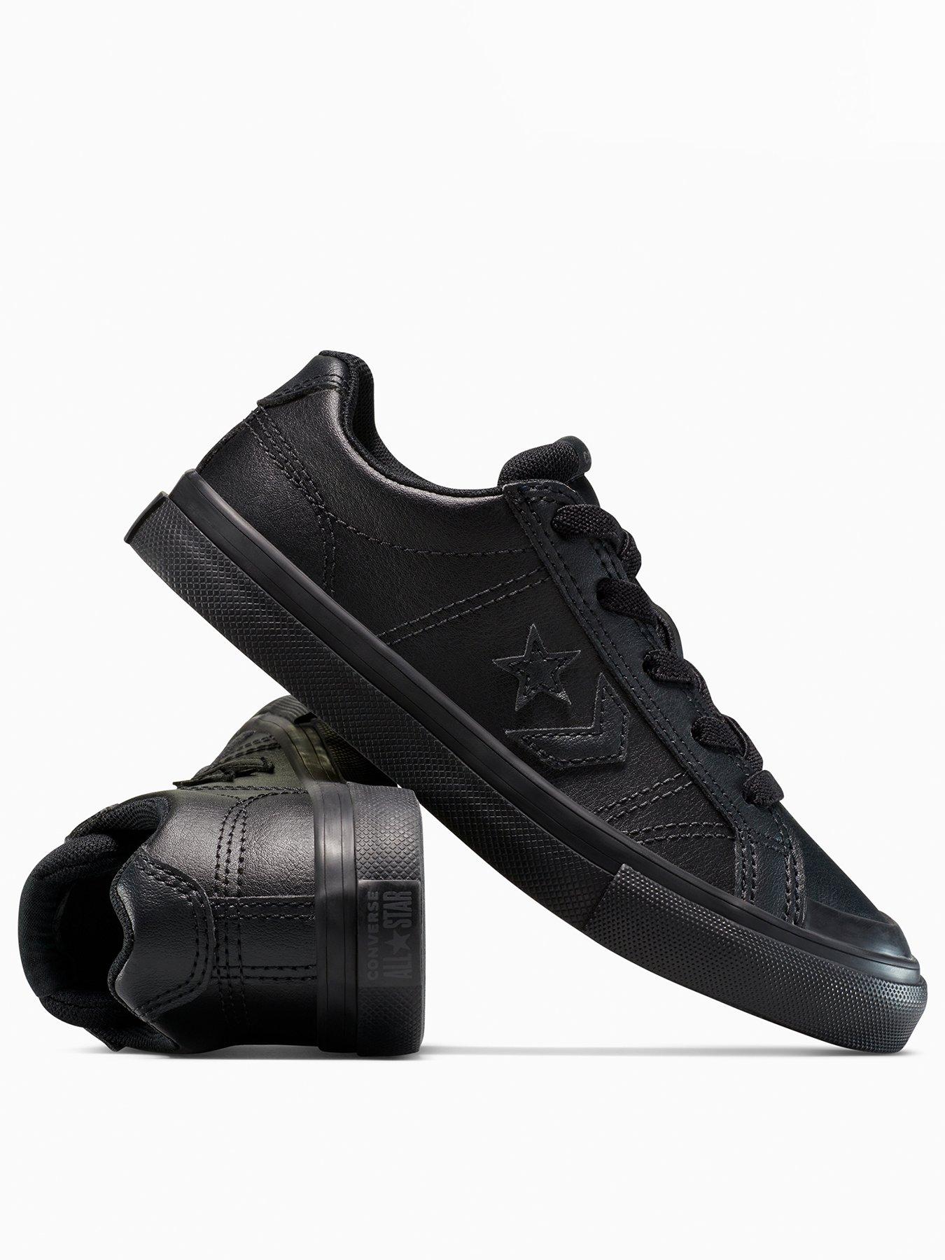 Image 3 of 6 of Converse Kids Foundation Sport Casual Trainers - Black