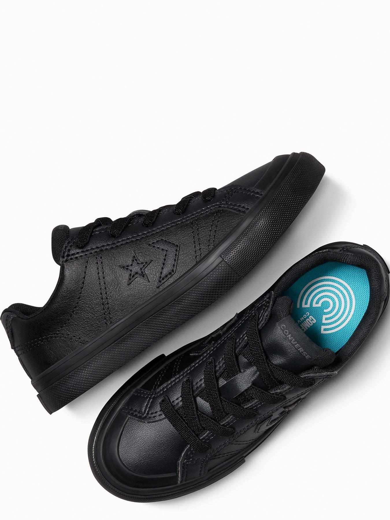 Image 4 of 6 of Converse Kids Foundation Sport Casual Trainers - Black