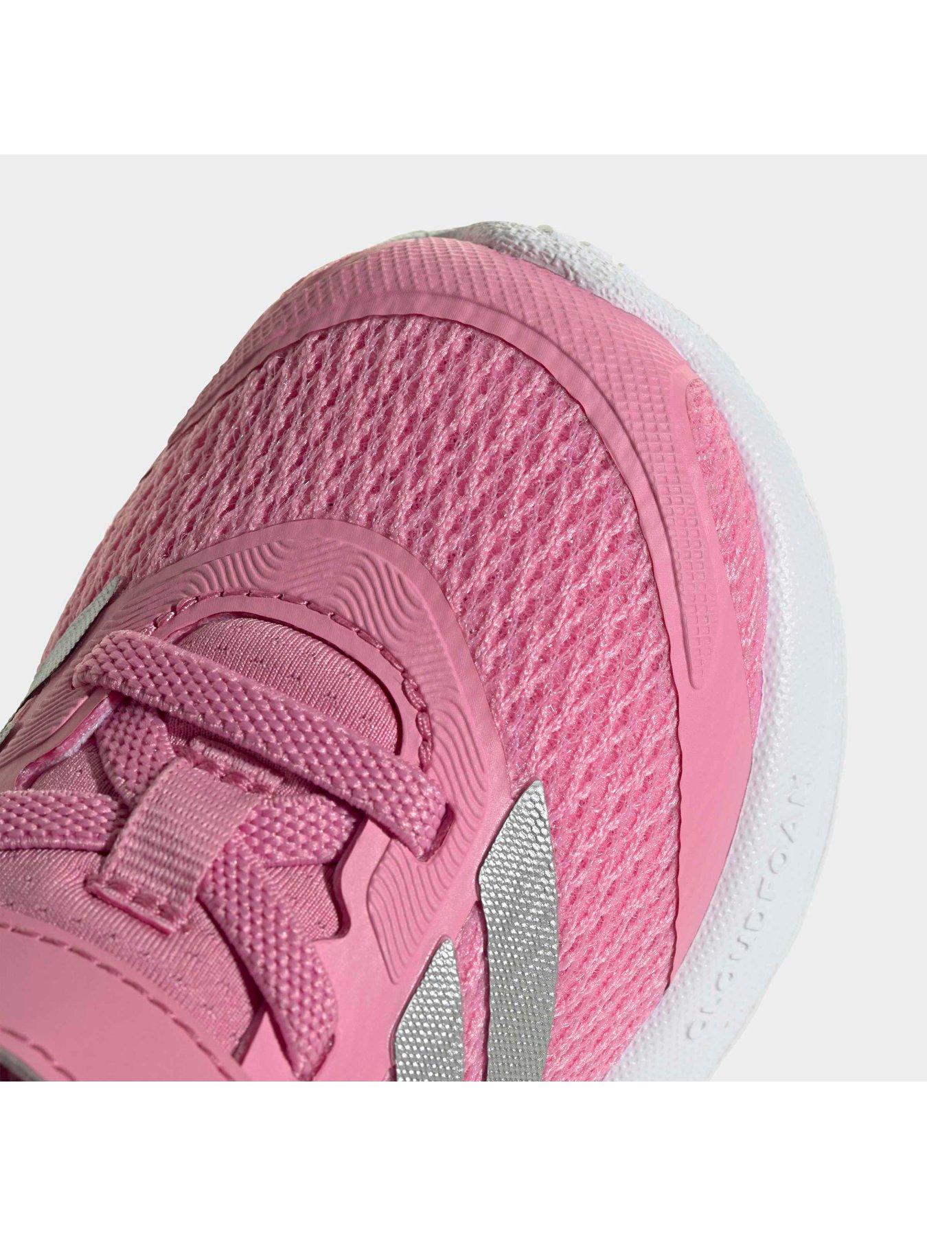 Image 5 of 6 of adidas Infant Running Runfalcon 6 Elastic Trainer - Pink