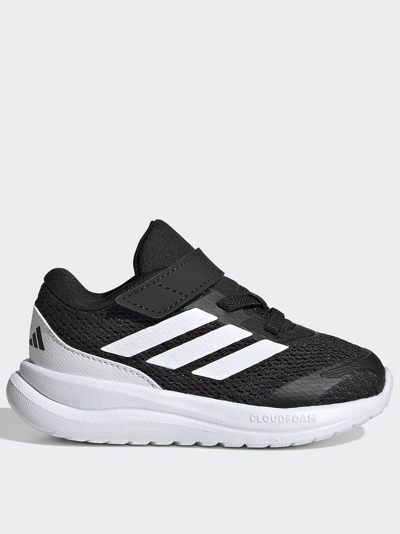 adidas Infant Running Runfalcon 6 Elastic Trainer - Black/white