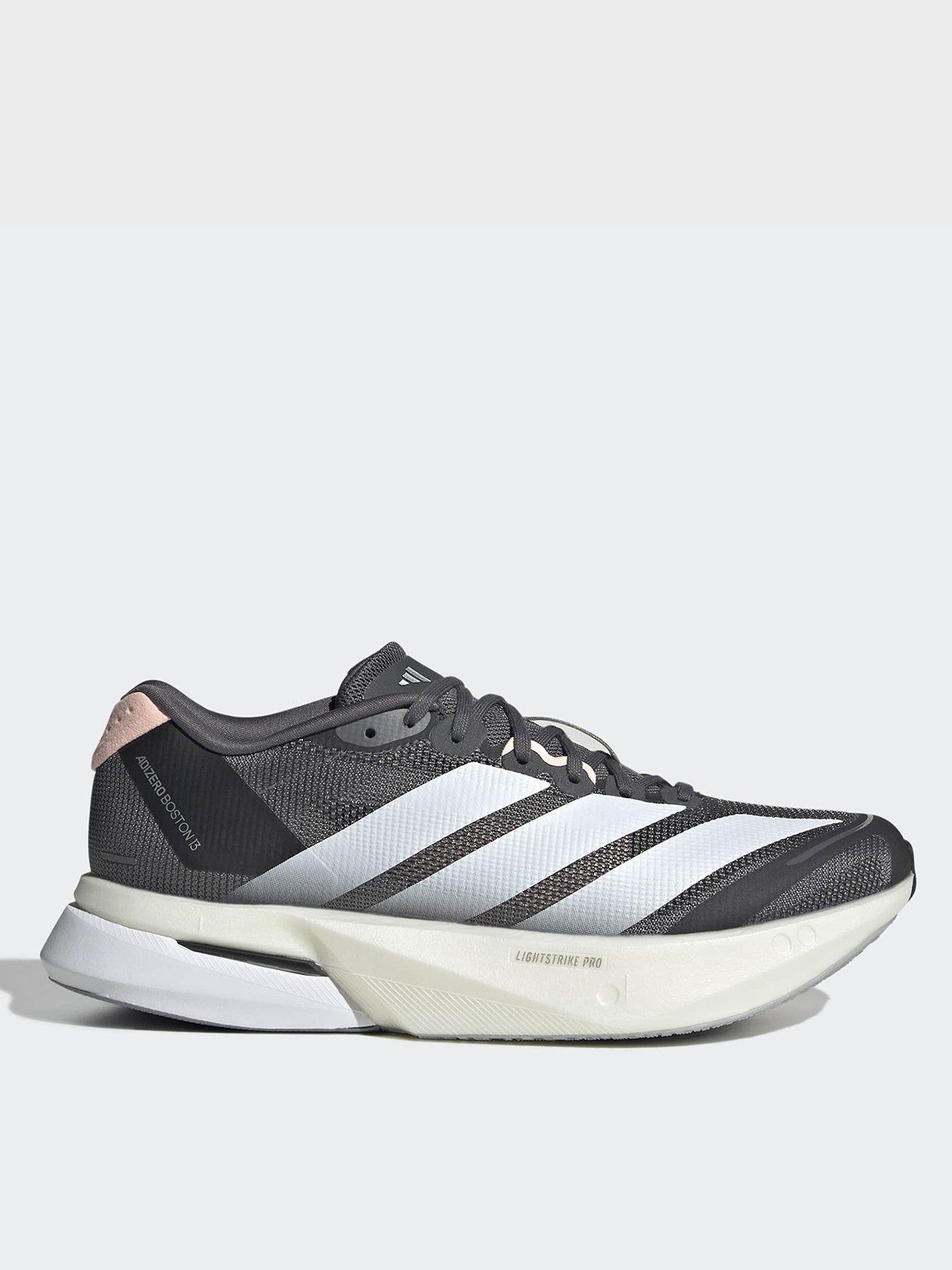 adidas Womens Running Adizero Boston 13 Trainer - Grey