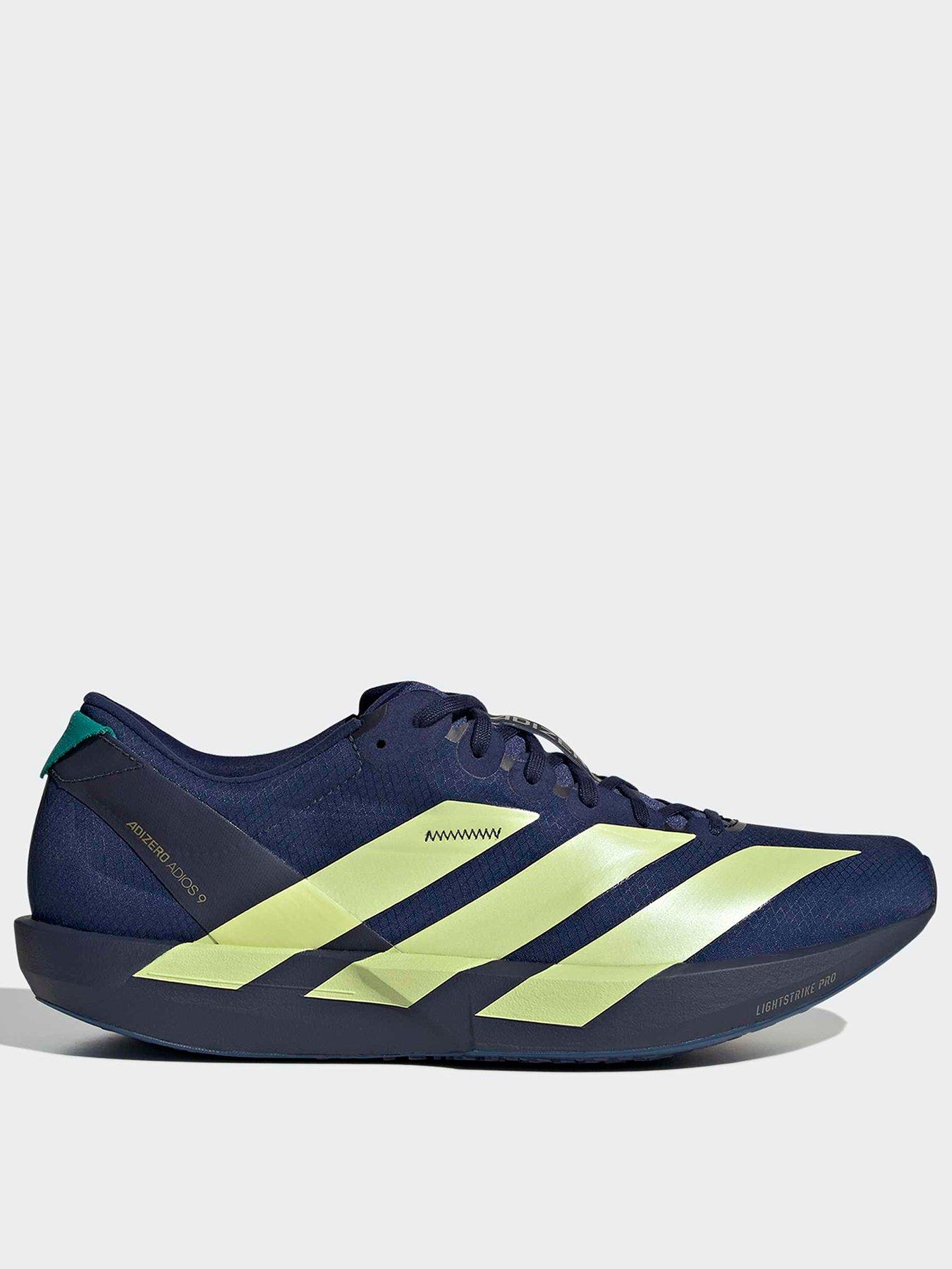 adidas Mens Running Adizero Adios 9 Trainer - Navy