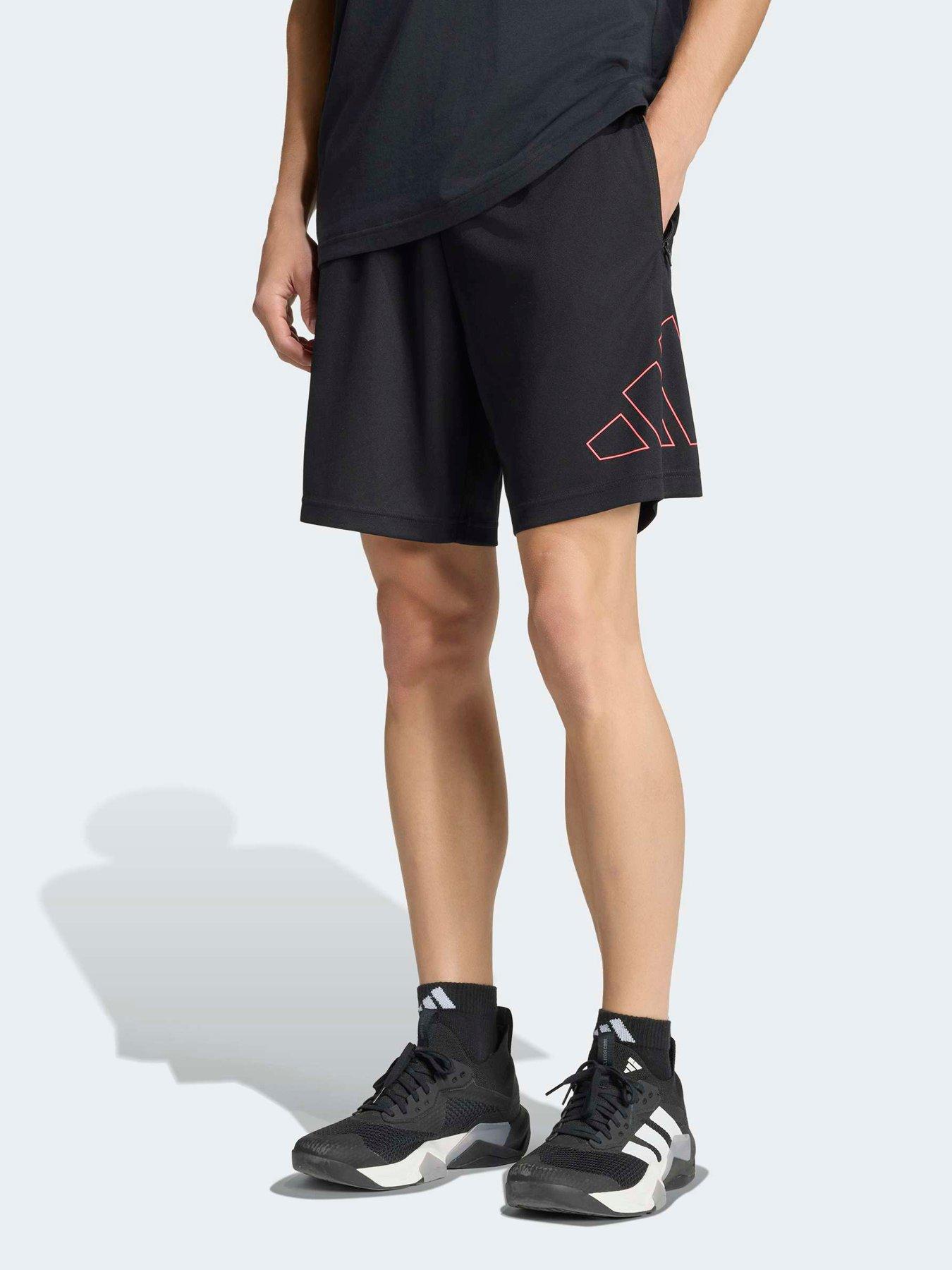 adidas Mens Training Workout Essentials Shorts - Black