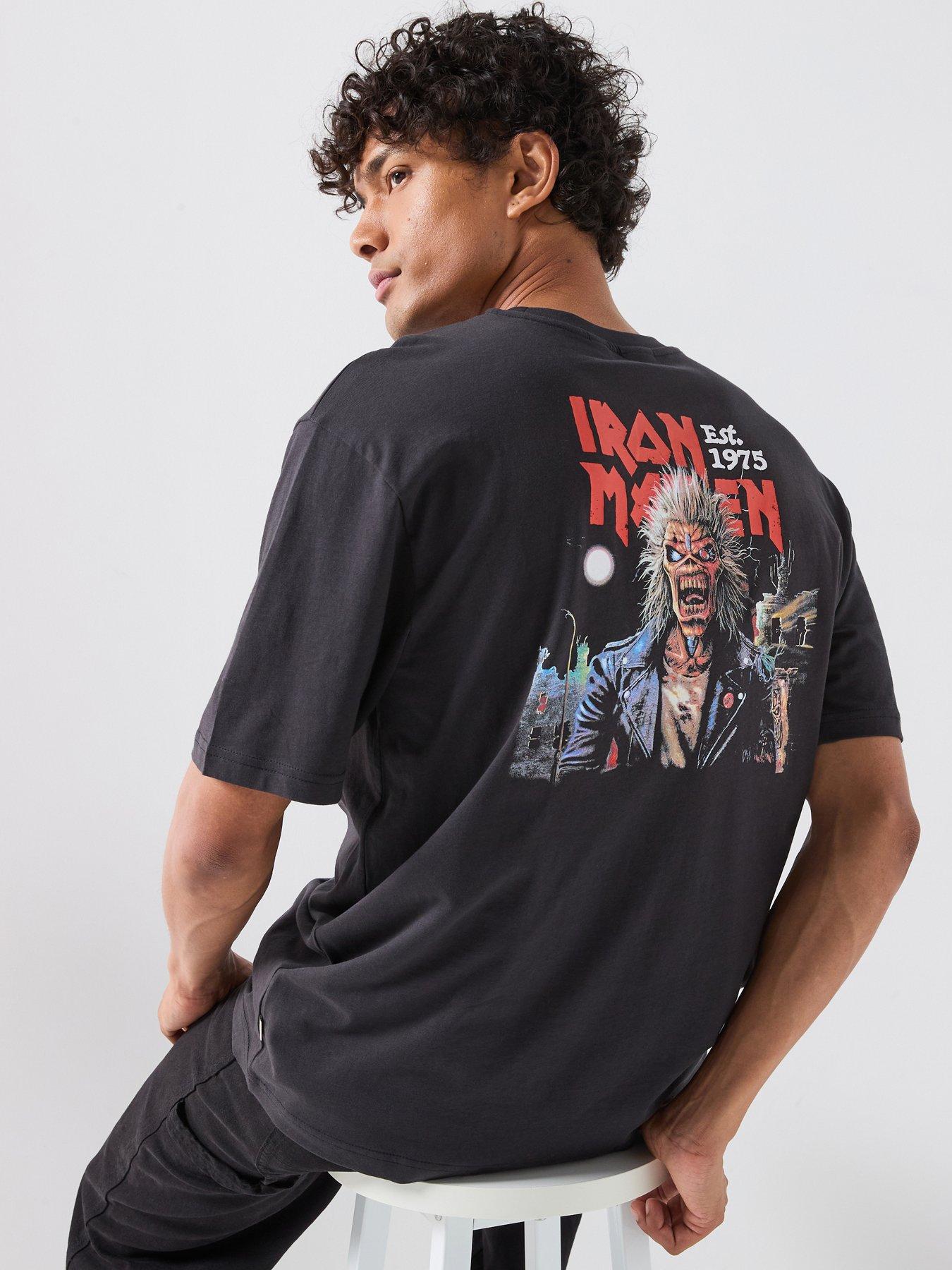 ONLY & SONS Only & Sons Iron Maiden T-Shirt - Black