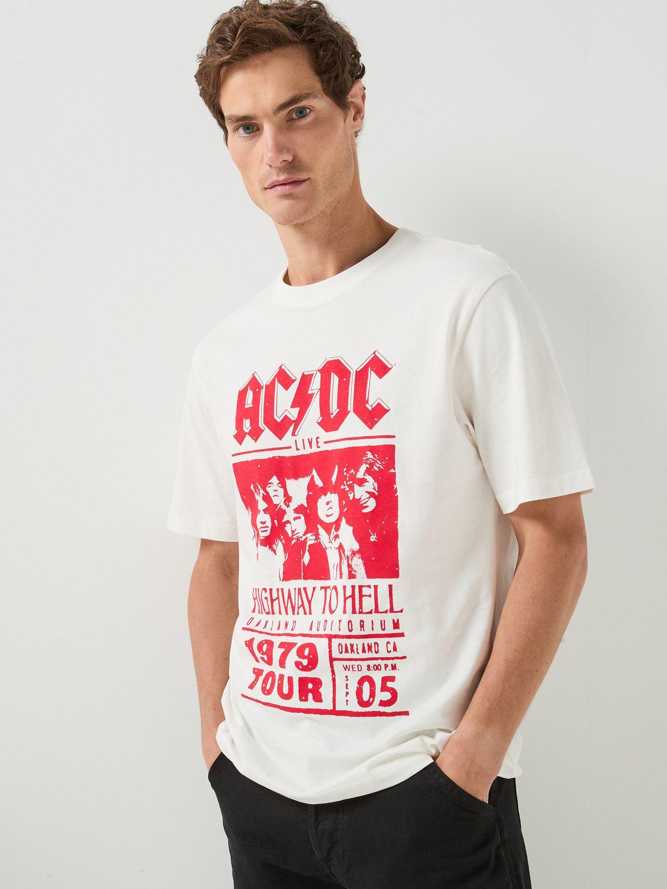 ONLY & SONS Only & Sons ACDC T-Shirt - Cloud Dancer