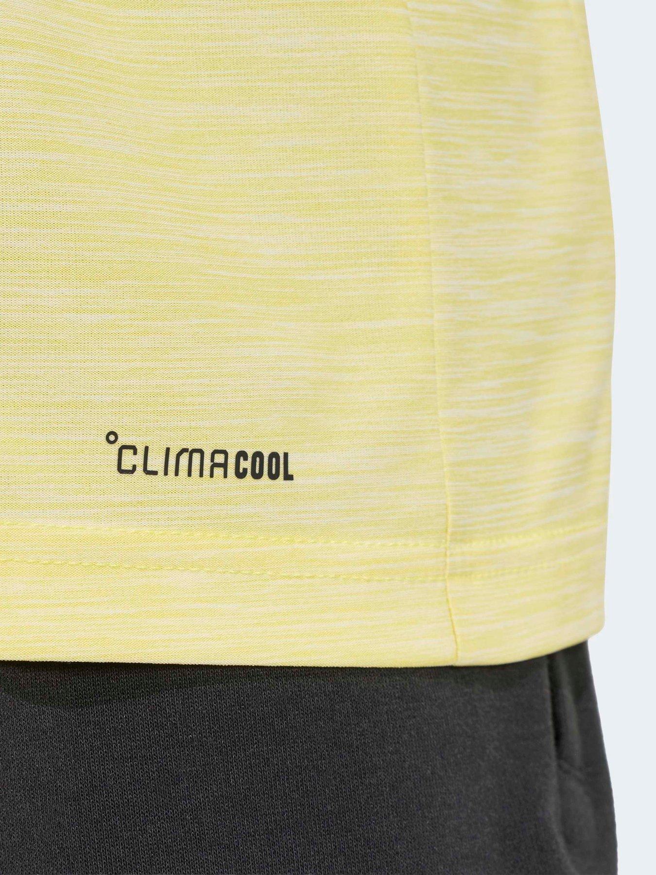 Image 5 of 5 of adidas Mens Training Workout Essentials T-Shirt - Yellow