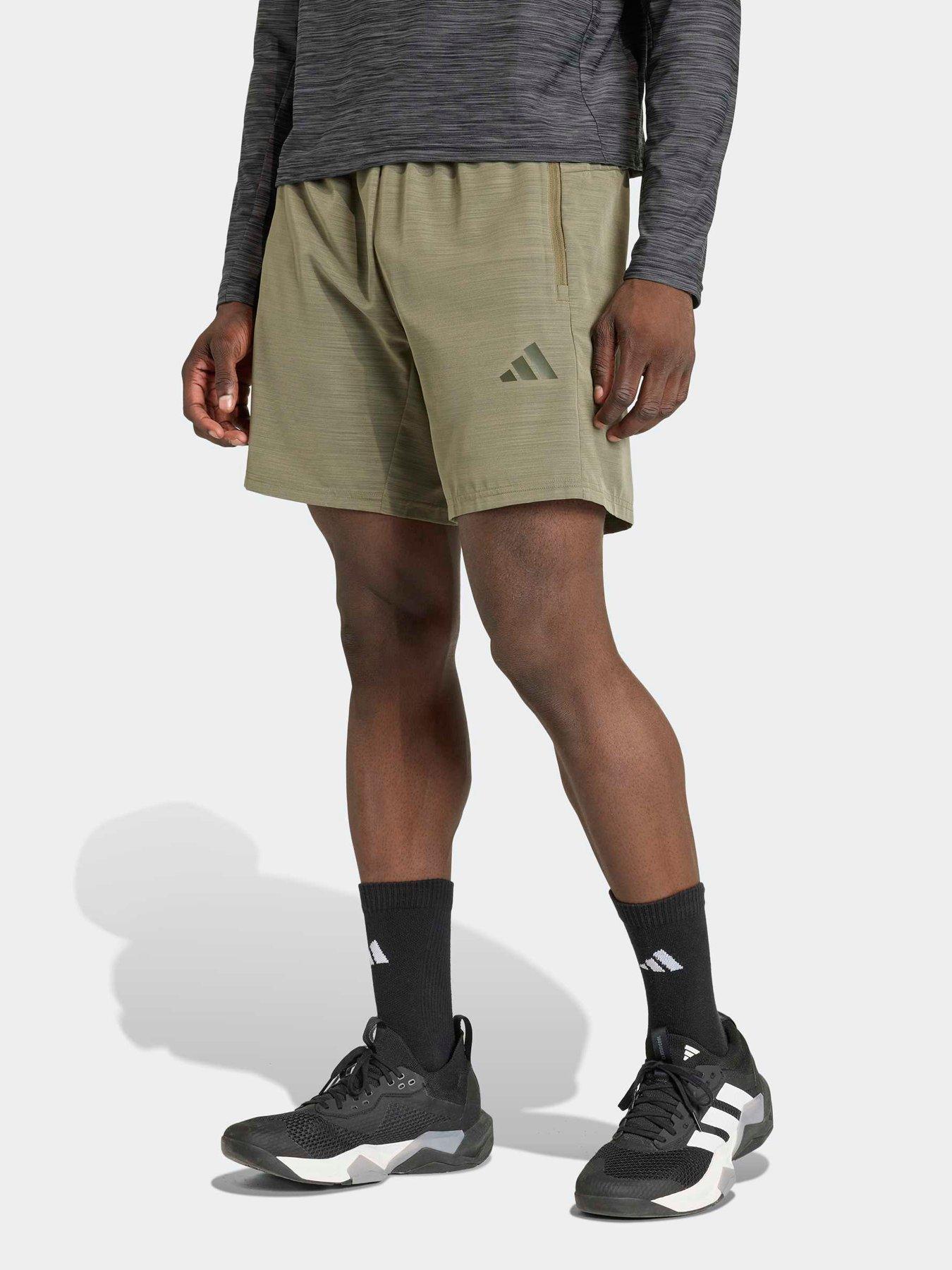 adidas Mens Training Workout Essentials Shorts - Green