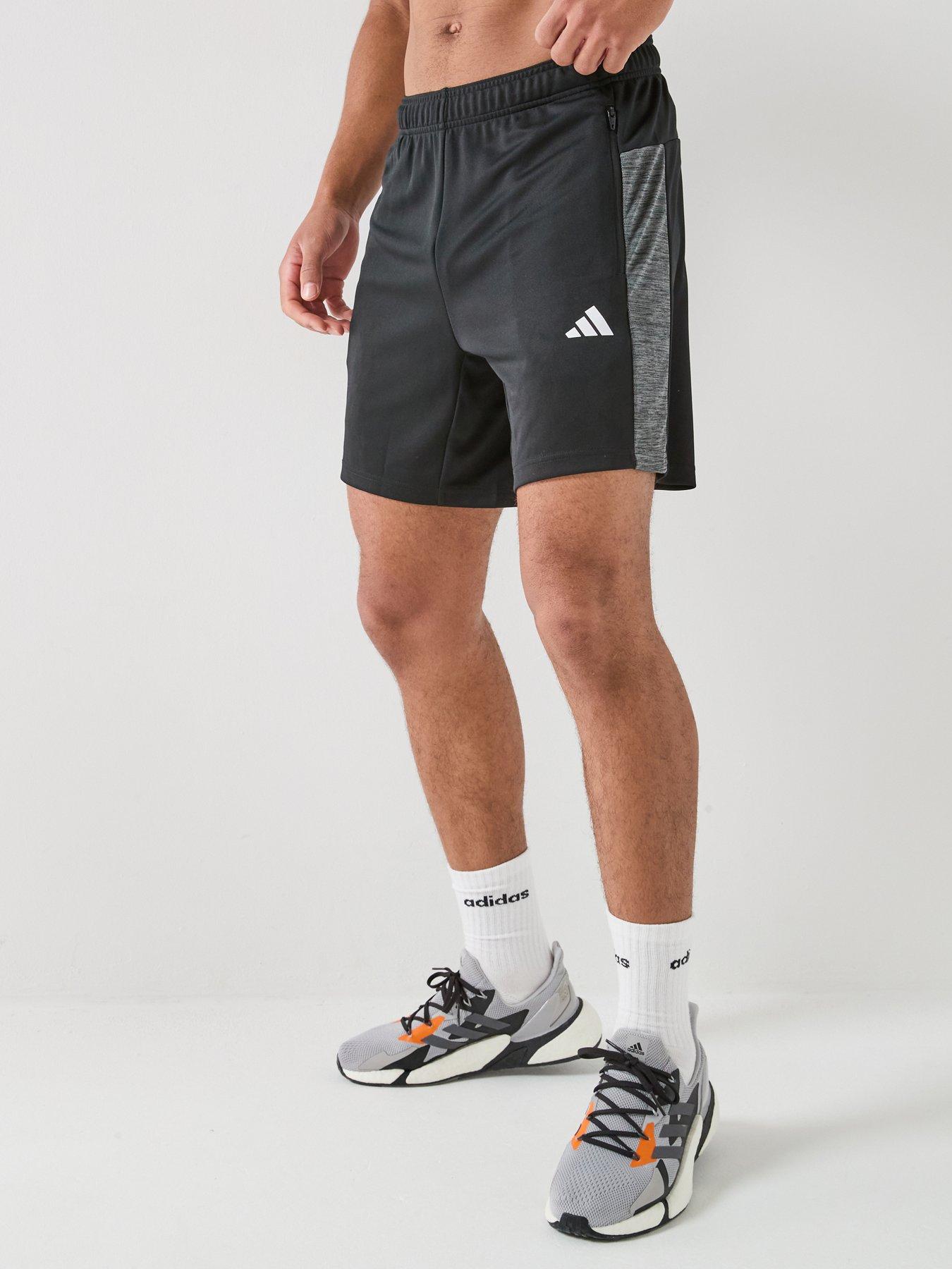 adidas Mens Training Workout Essentials Shorts - Black