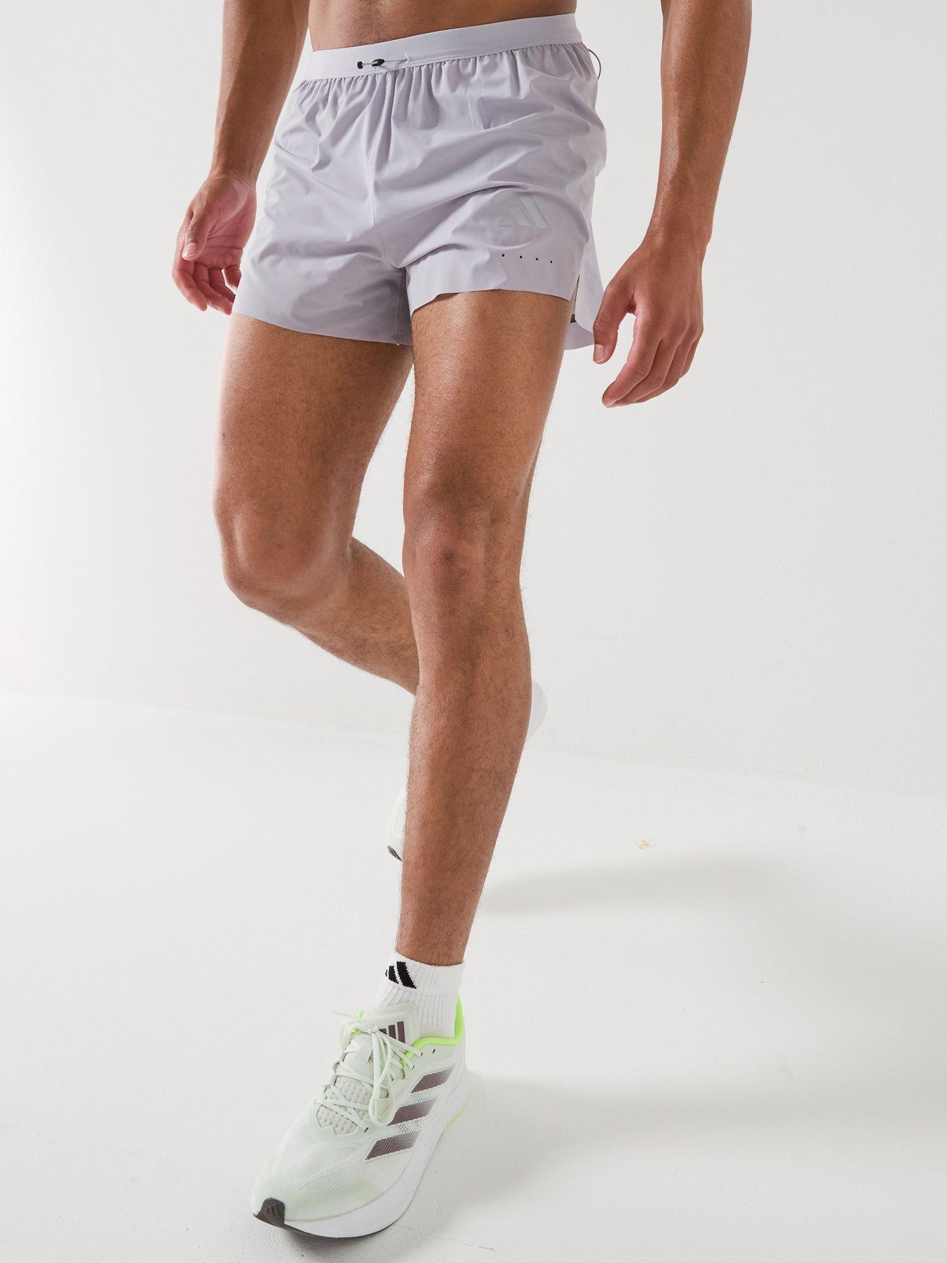 adidas Mens Running Adi365 Climacool Shorts - Grey