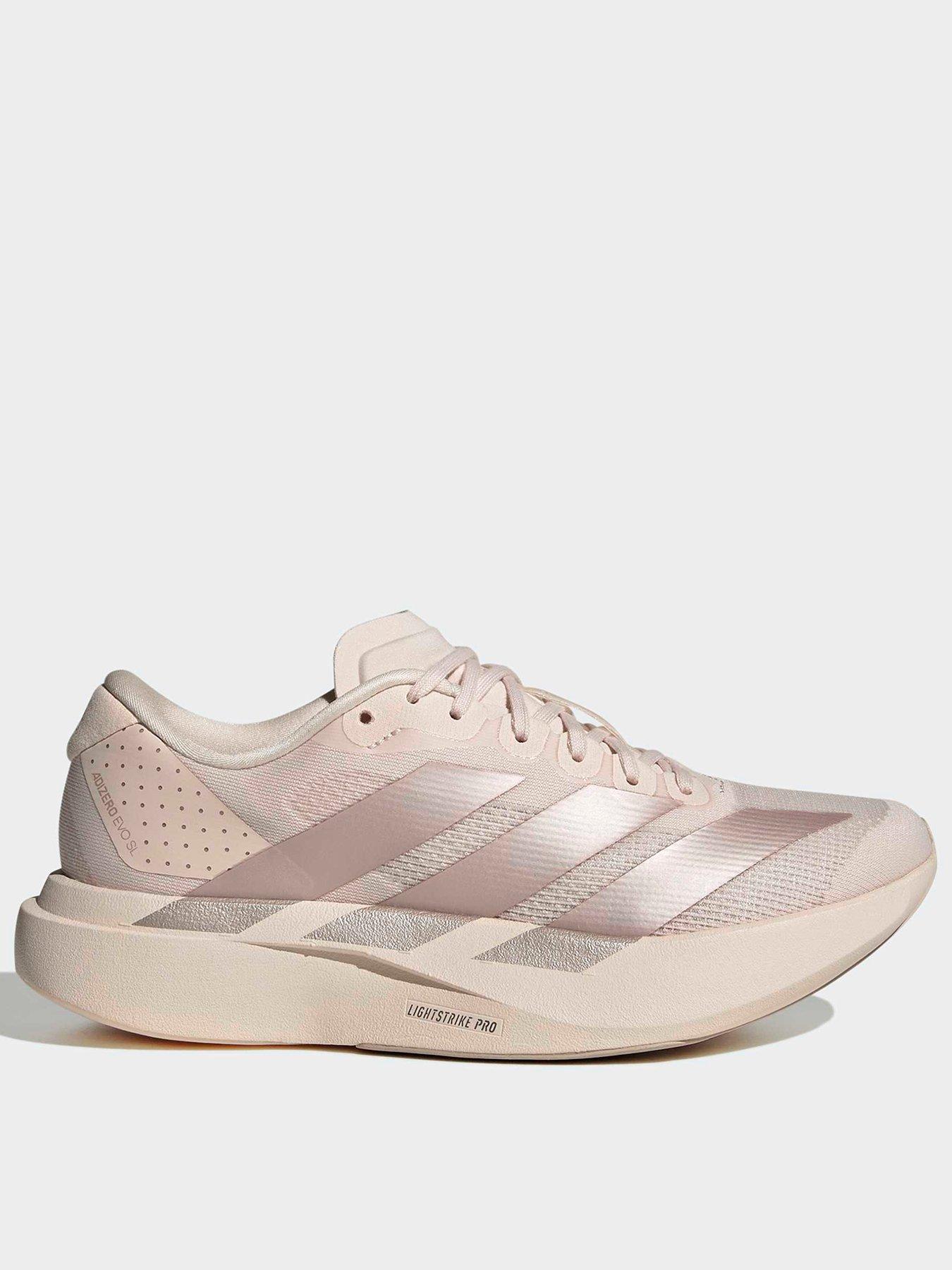 Image 1 of 5 of adidas Womens Running Adizero Evo Sl Trainer - Pink