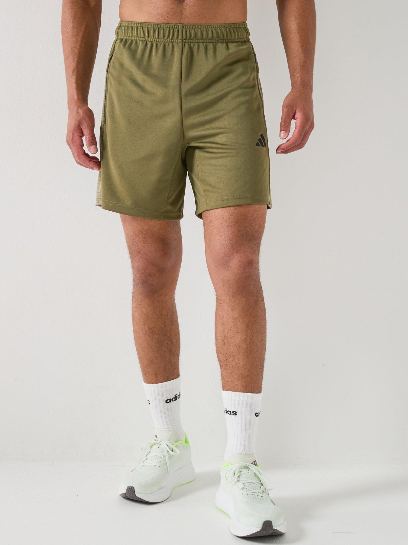 adidas Mens Training Workout Essentials Shorts - Green