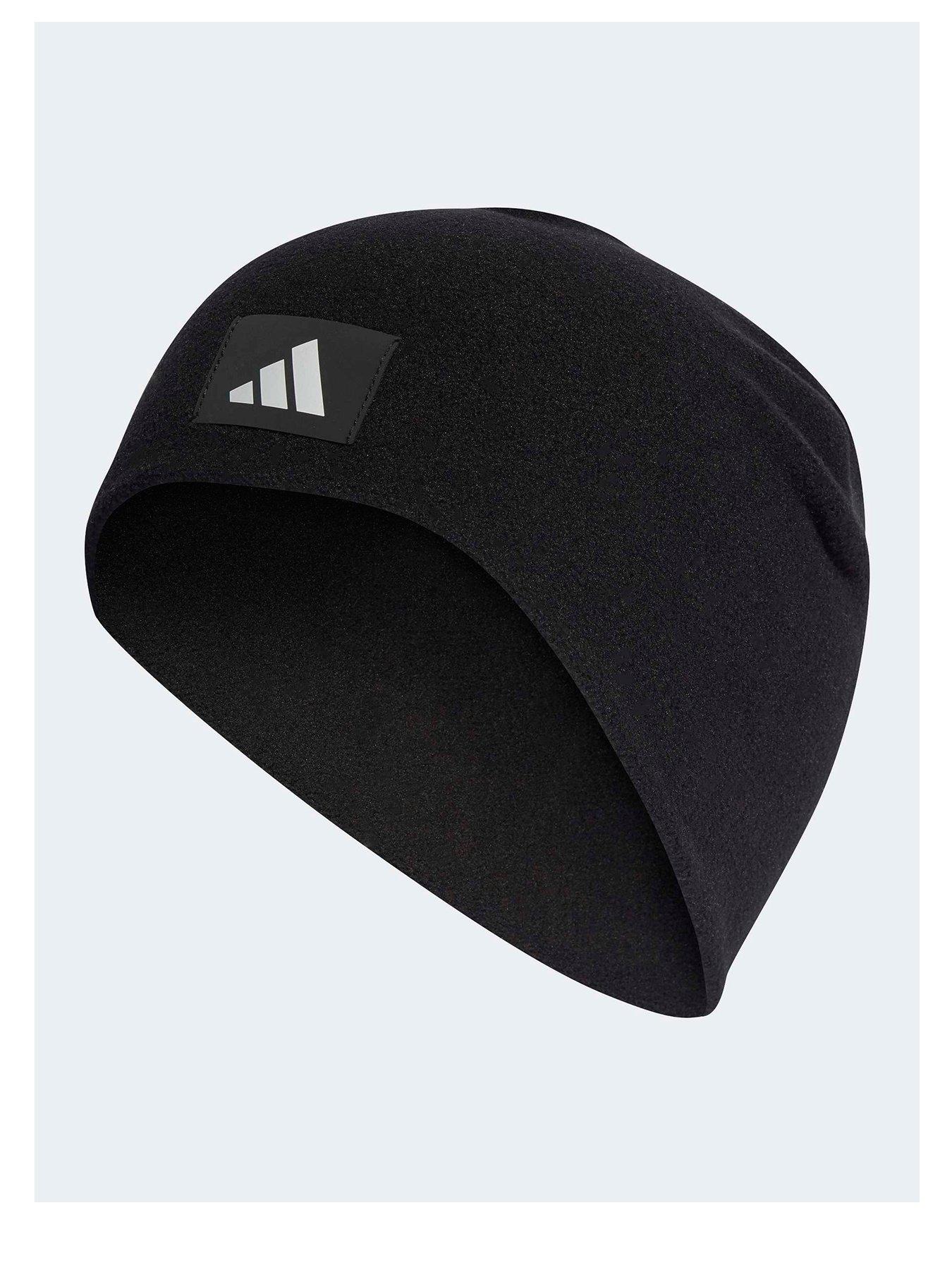 adidas Men's Fleece Beanie Hat - Black