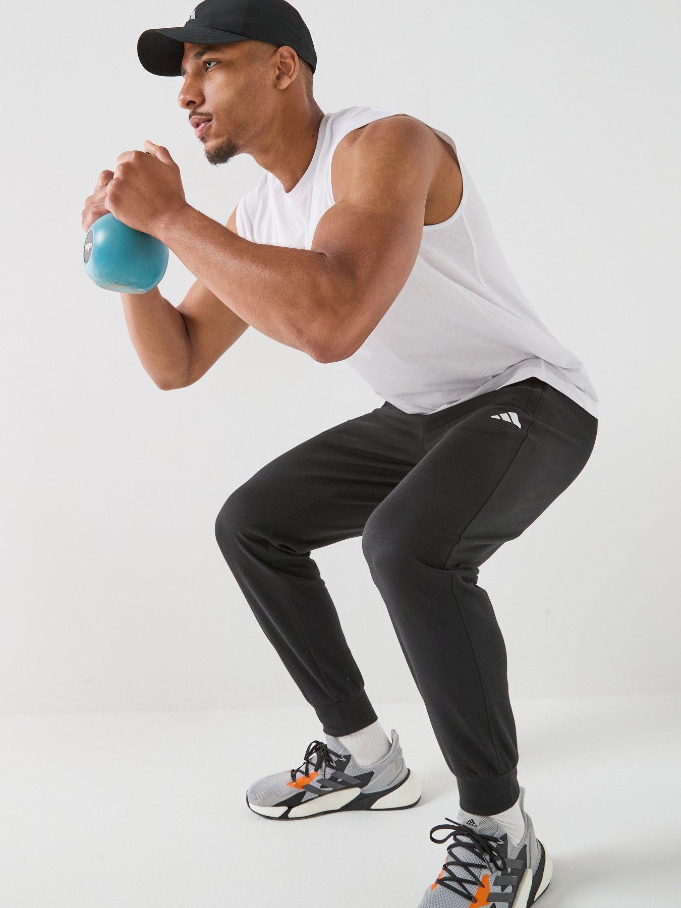 Image 6 of 6 of adidas Mens Training Workout Essentials Pants - Black