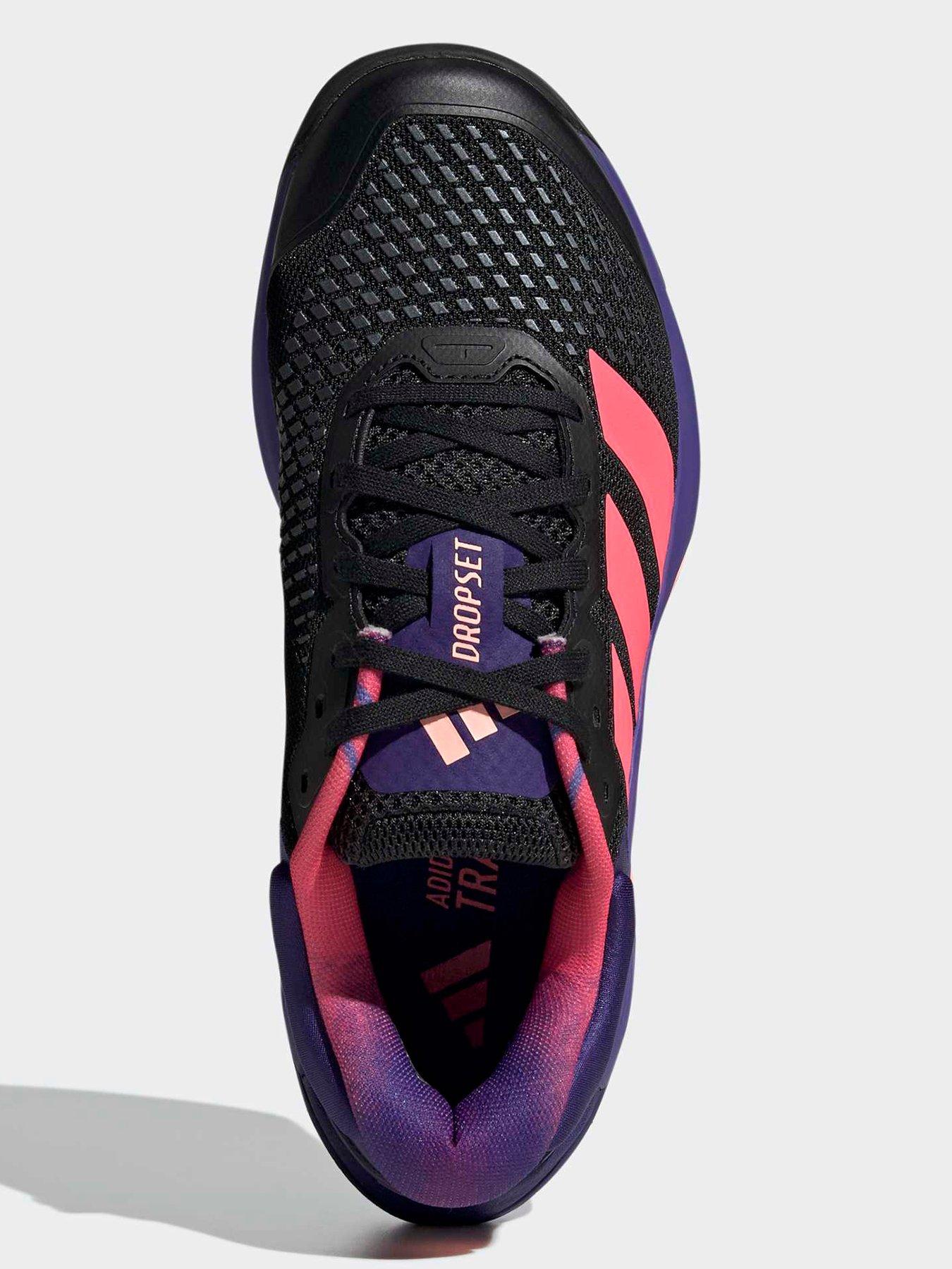 Image 4 of 7 of adidas Womens Training Dropset 4 Trainer - Black/pink