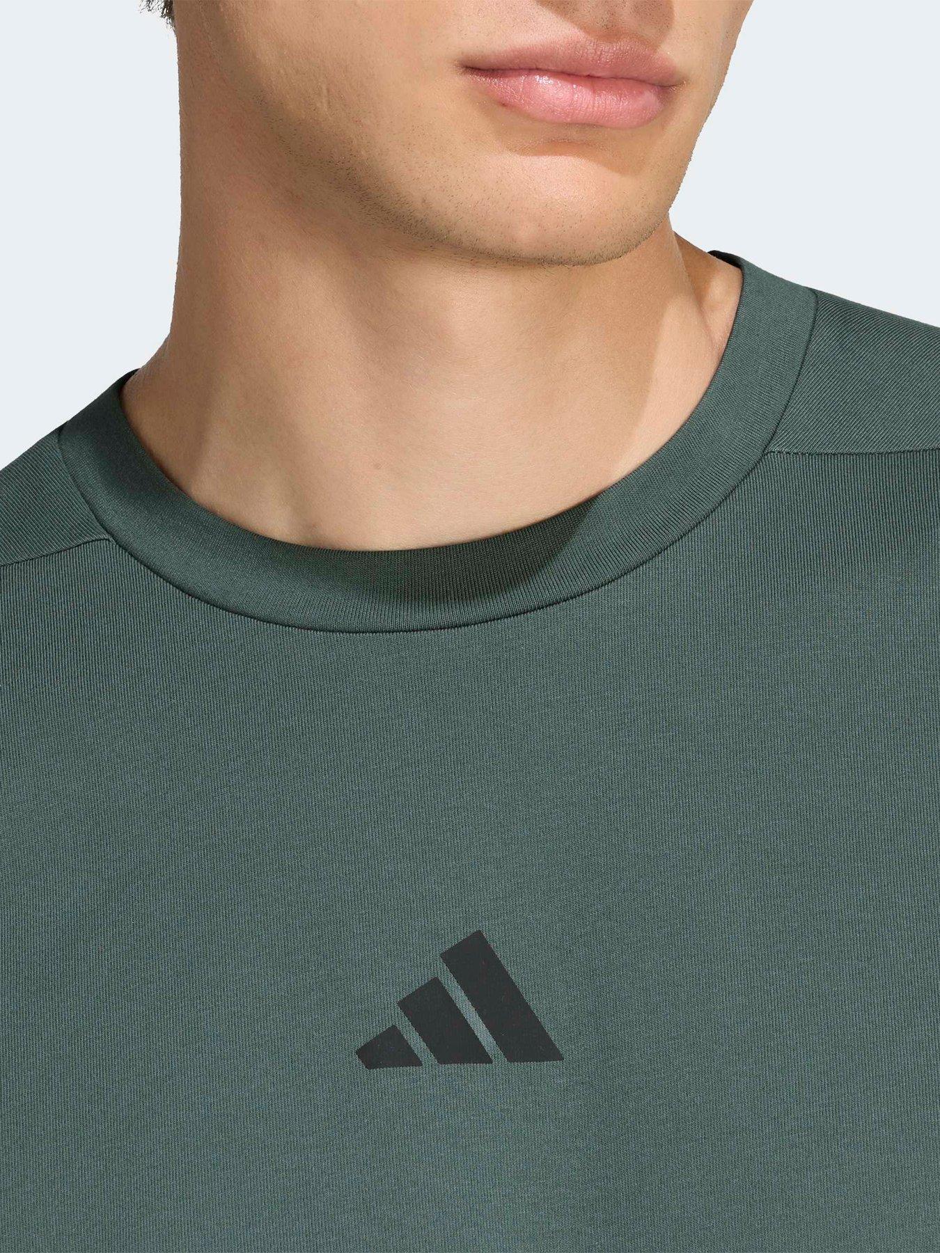 Image 5 of 6 of adidas Mens Training Oversize Tee - Green