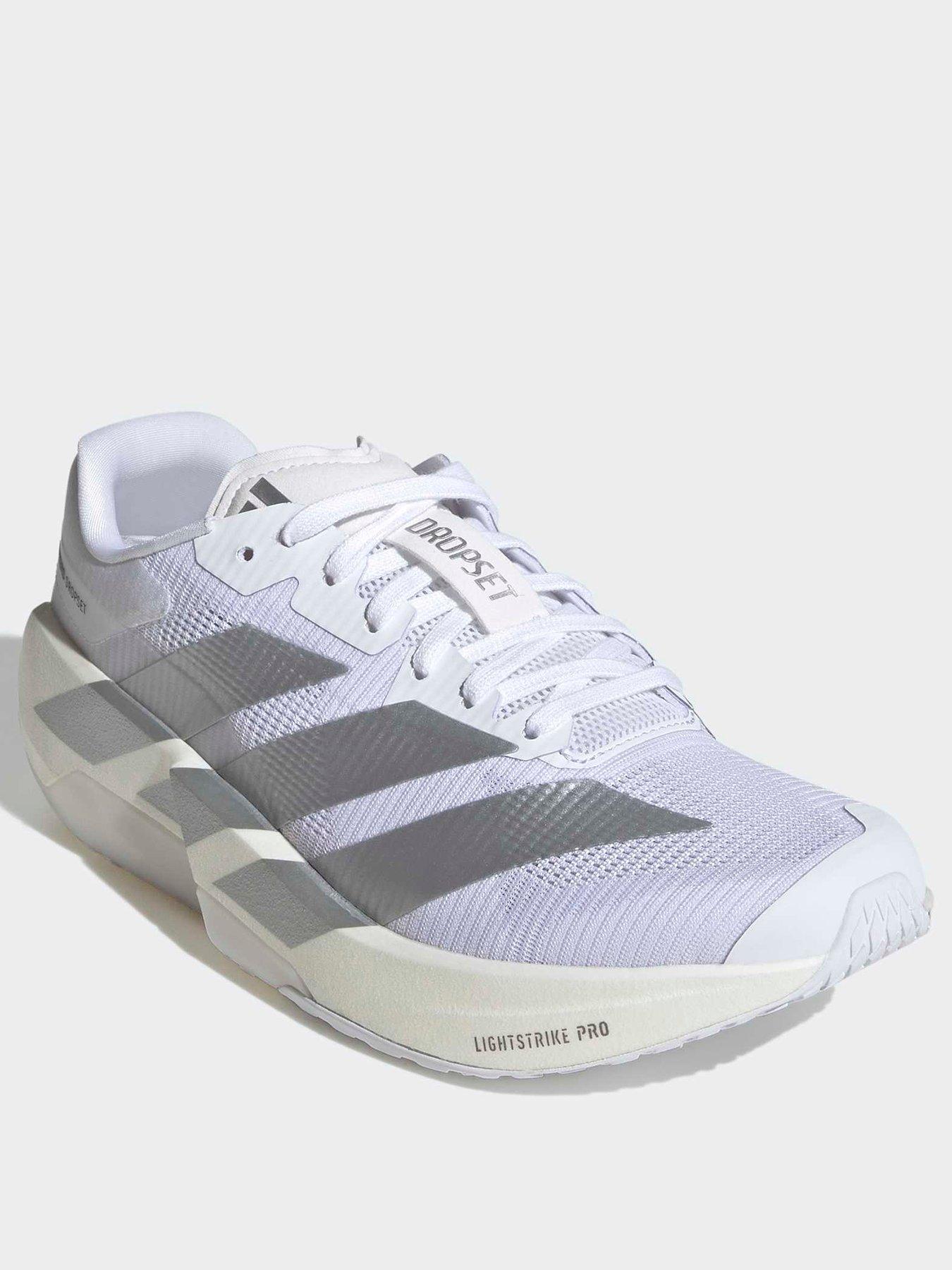 Image 2 of 7 of adidas Womens Training Adizero Dropset Pro Trainer - White
