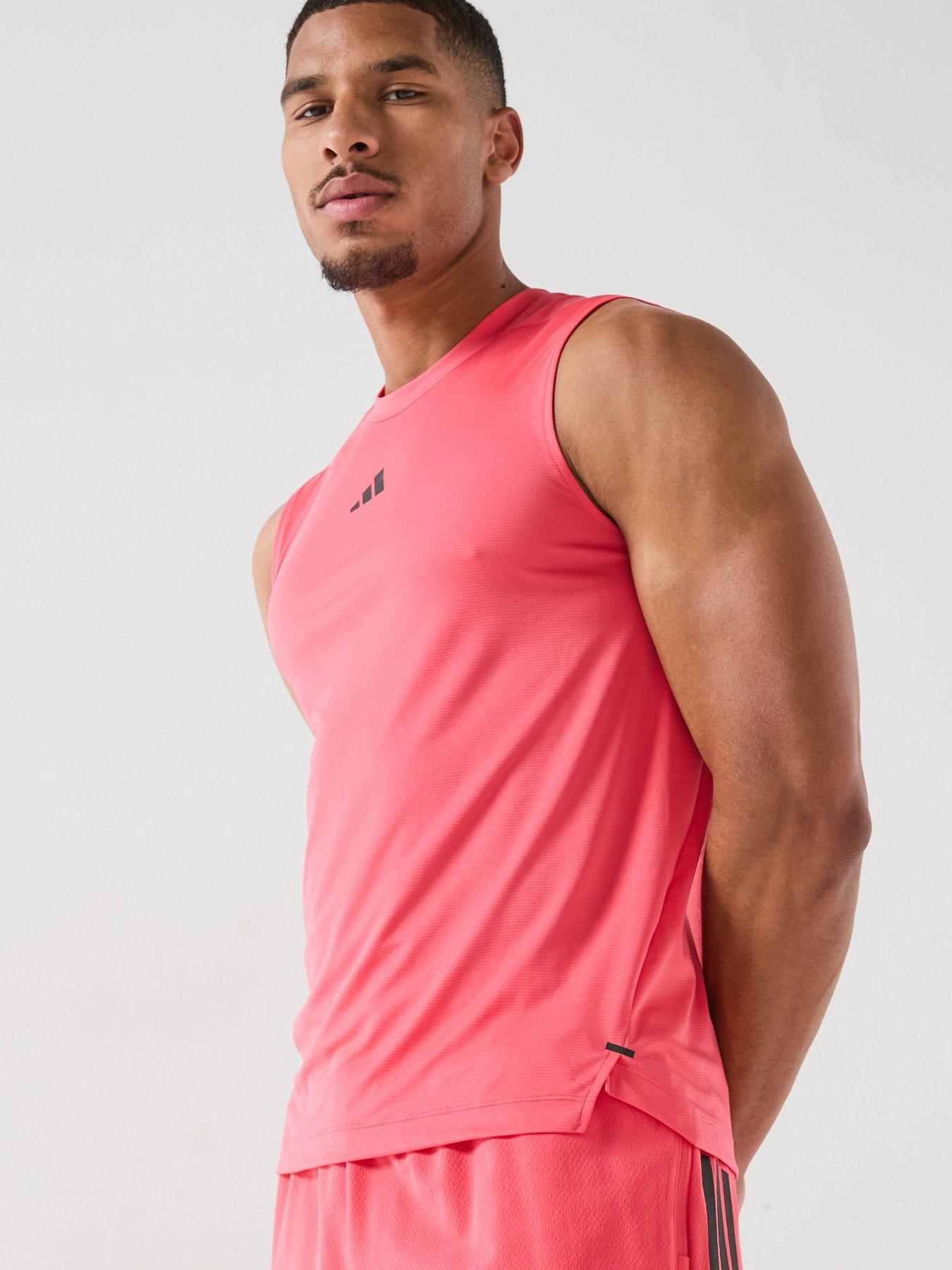 adidas Mens Training Designed 4 Training Vest - Red