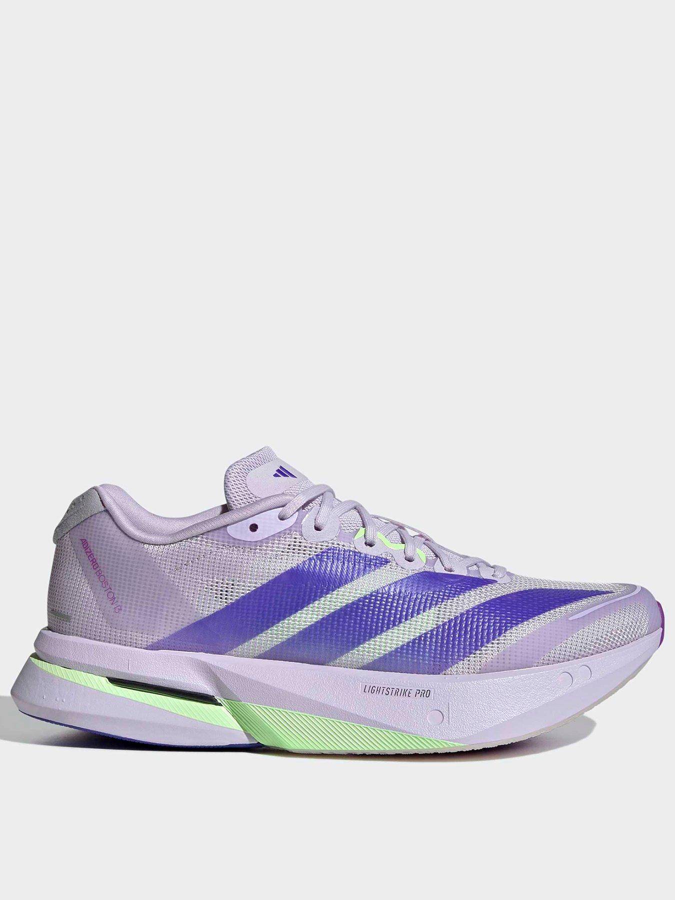 adidas Womens Running Adizero Boston 13 Trainer - Purple