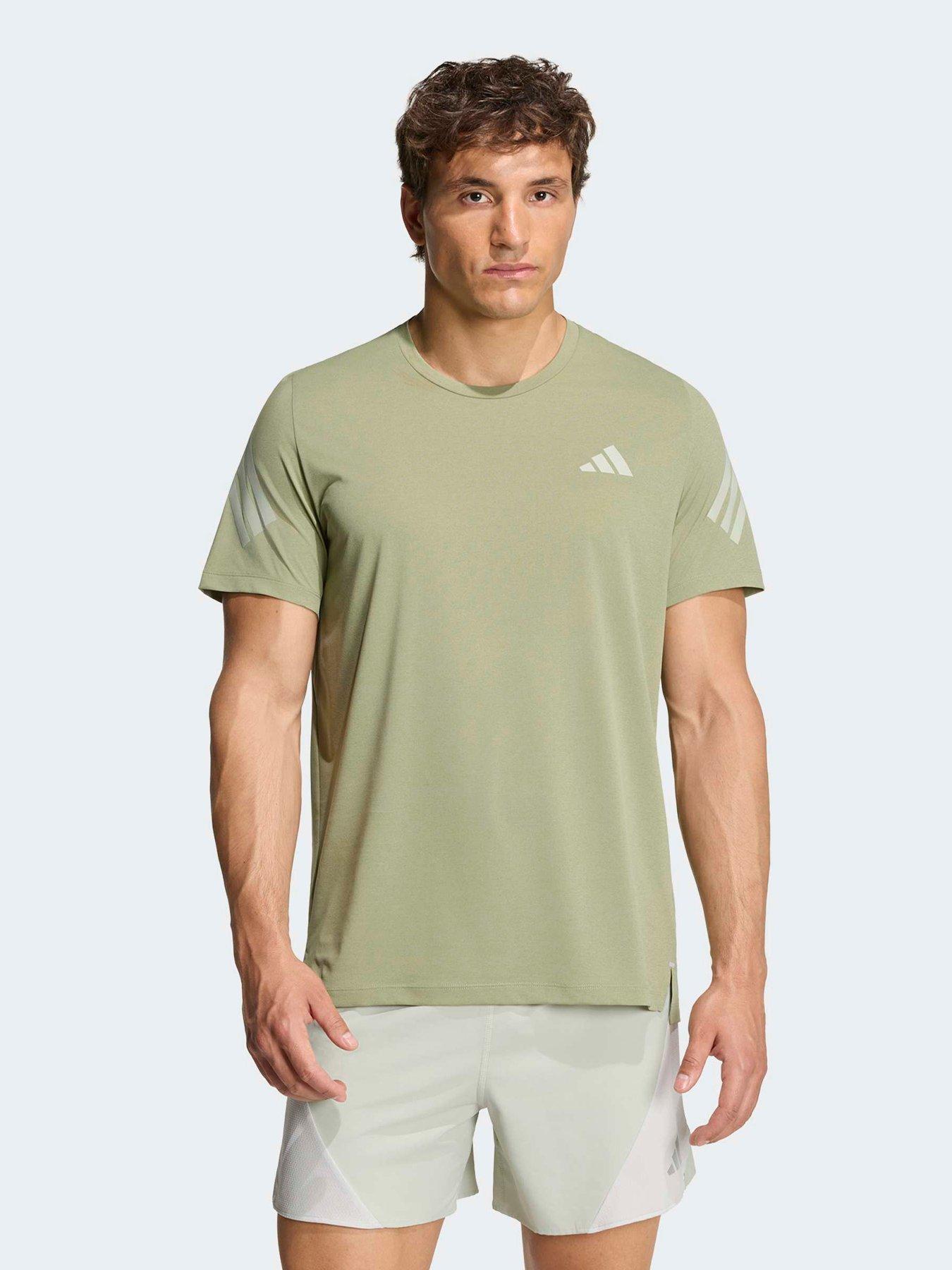 adidas Men's adi365 CLIMACOOL Running T-Shirt - Green