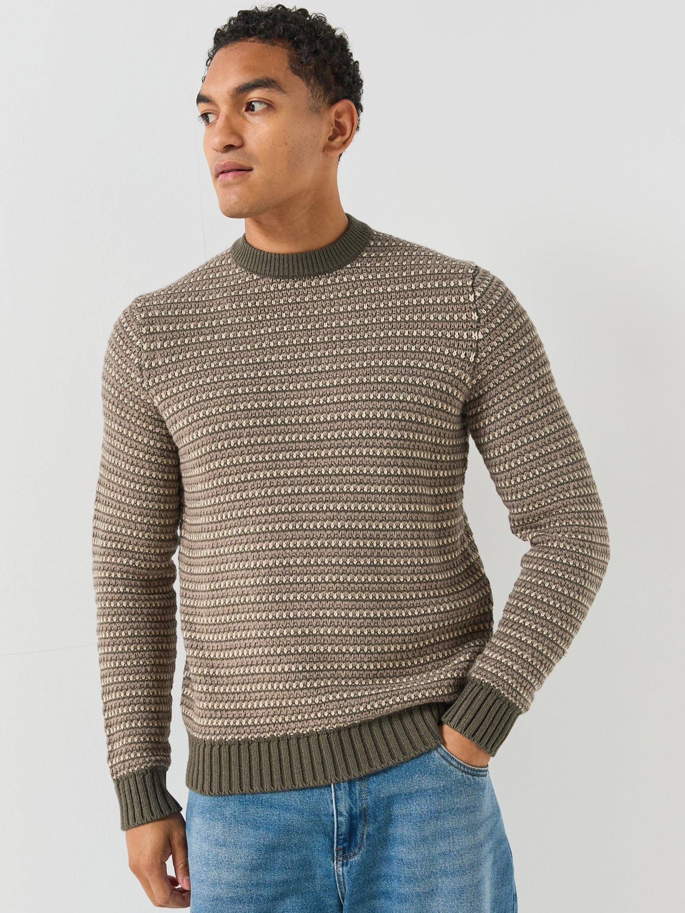 Image 5 of 5 of ONLY & SONS Only &amp; Sons Rofus Long Sleeve Knitted Crew Jumper