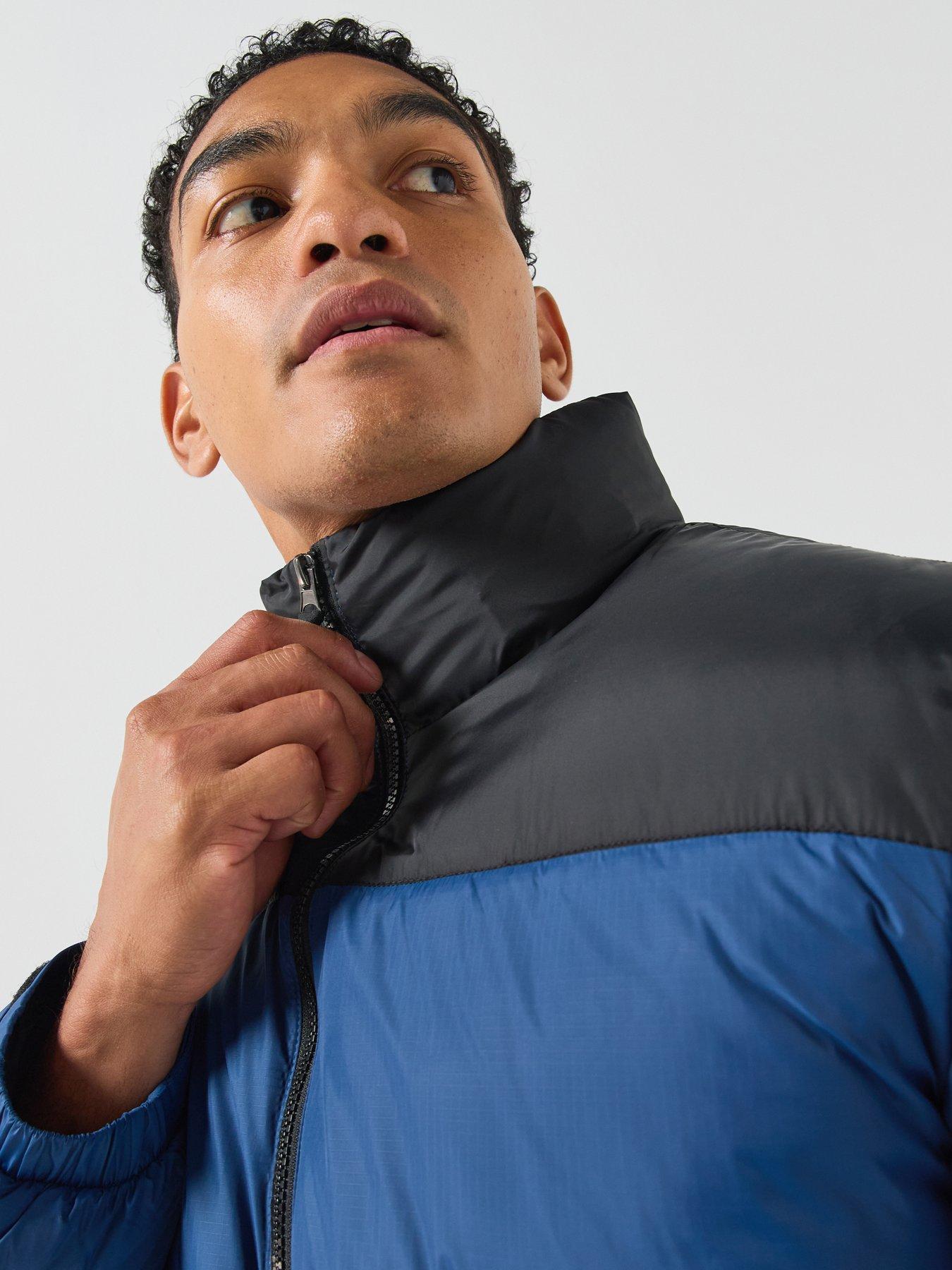 Image 4 of 6 of ONLY & SONS Only &amp; Sons Mens Maverick Puffer Jacket - Blue