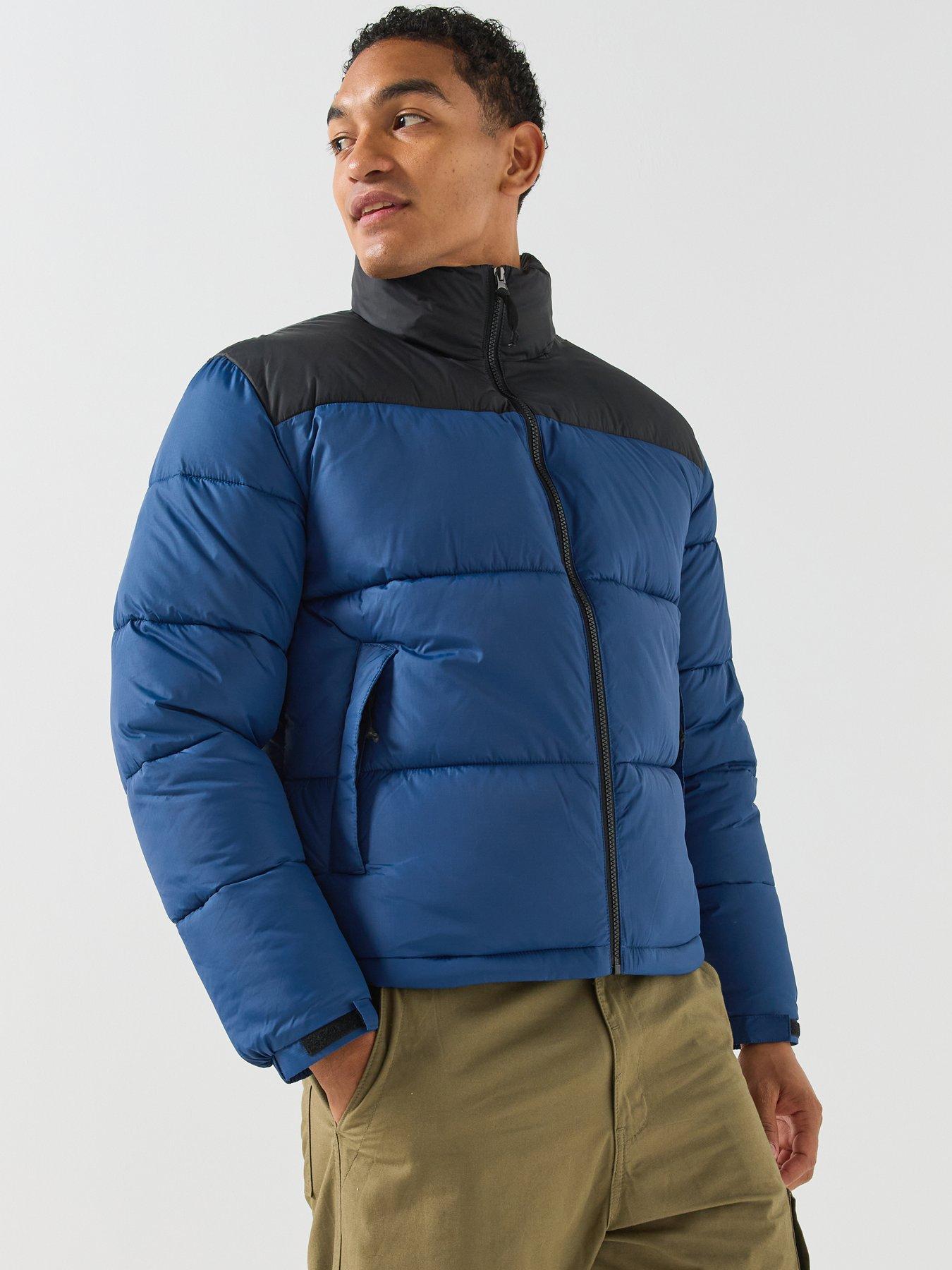 Image 5 of 6 of ONLY & SONS Only &amp; Sons Mens Maverick Puffer Jacket - Blue