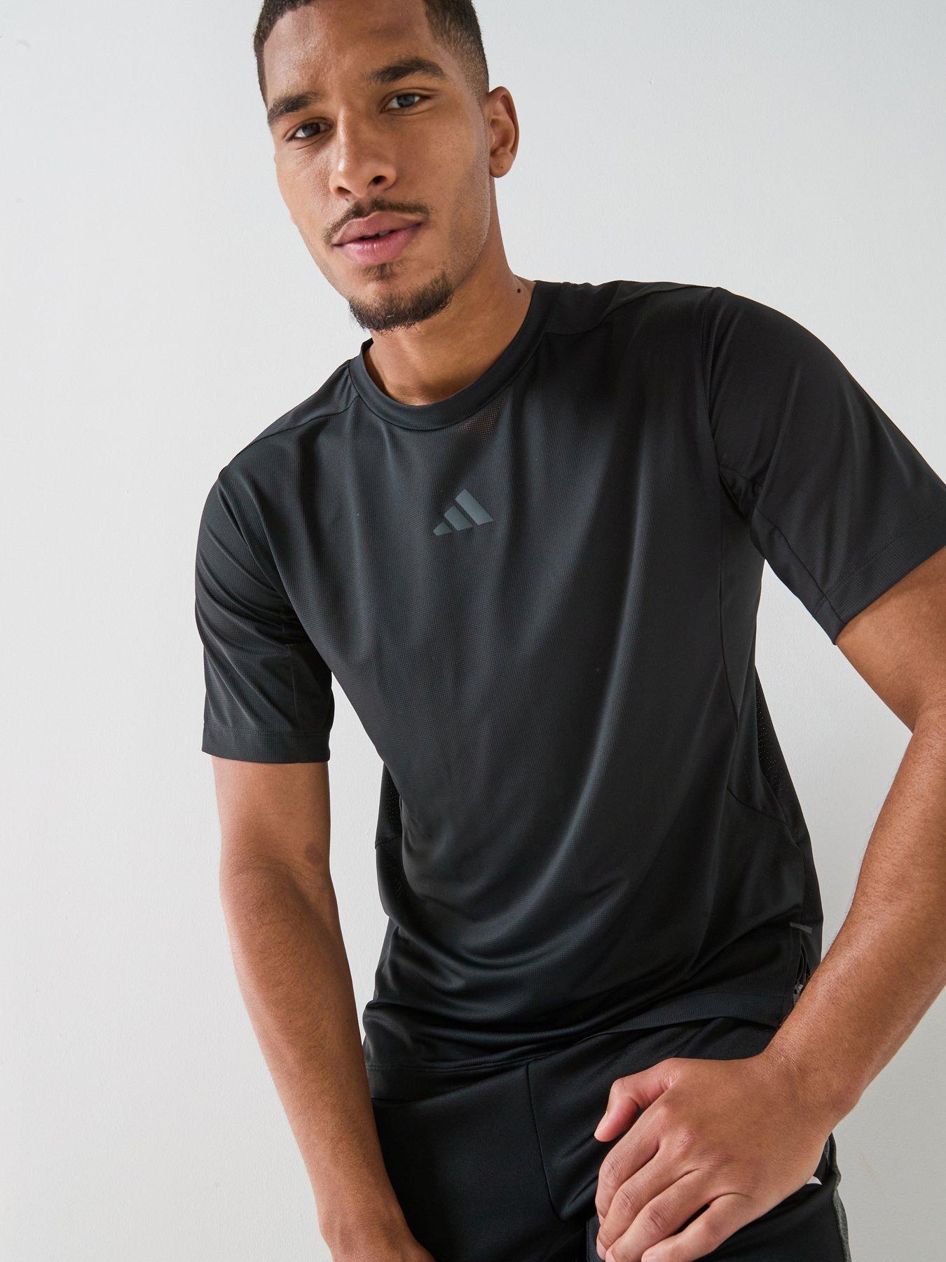 adidas Men's D4T Essentials T-Shirt - Black