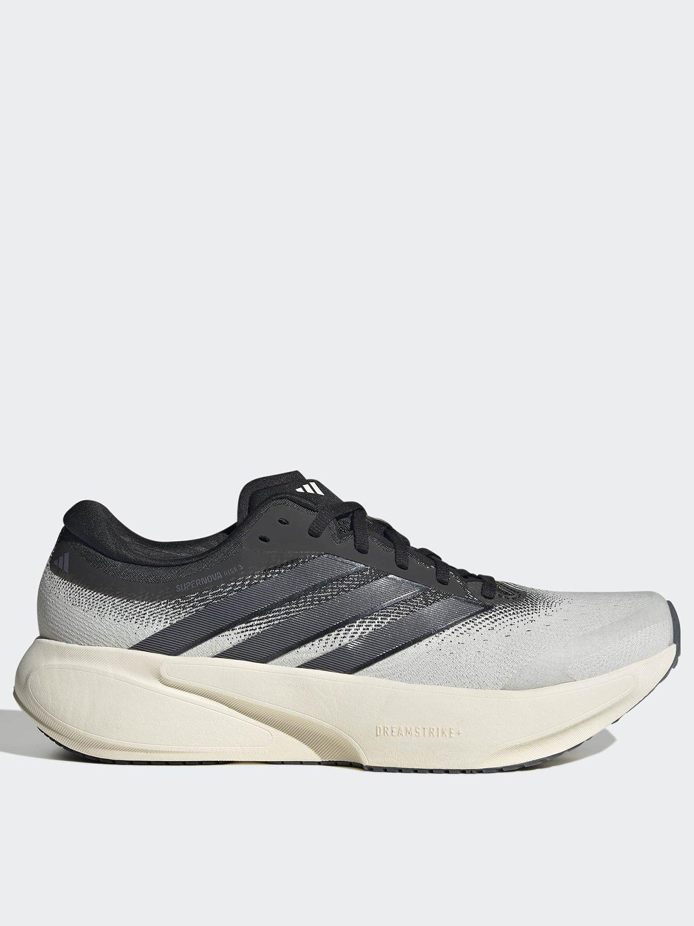 Image 1 of 7 of adidas Mens Running Supernova Rise 3 Trainer - White/black