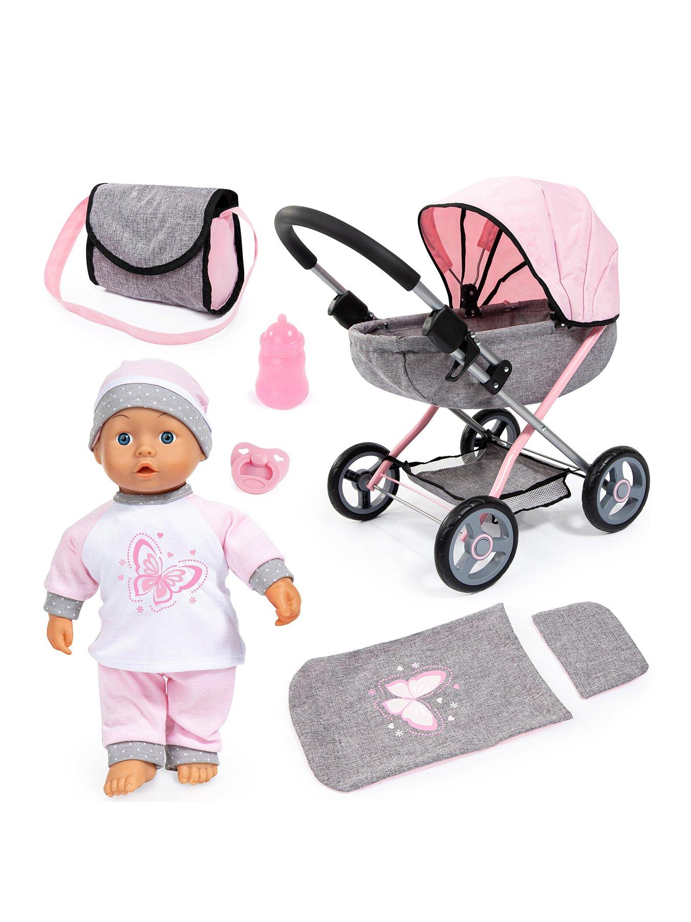 Image 1 of 7 of Bayer Doll Pram 3 in 1 Bundle