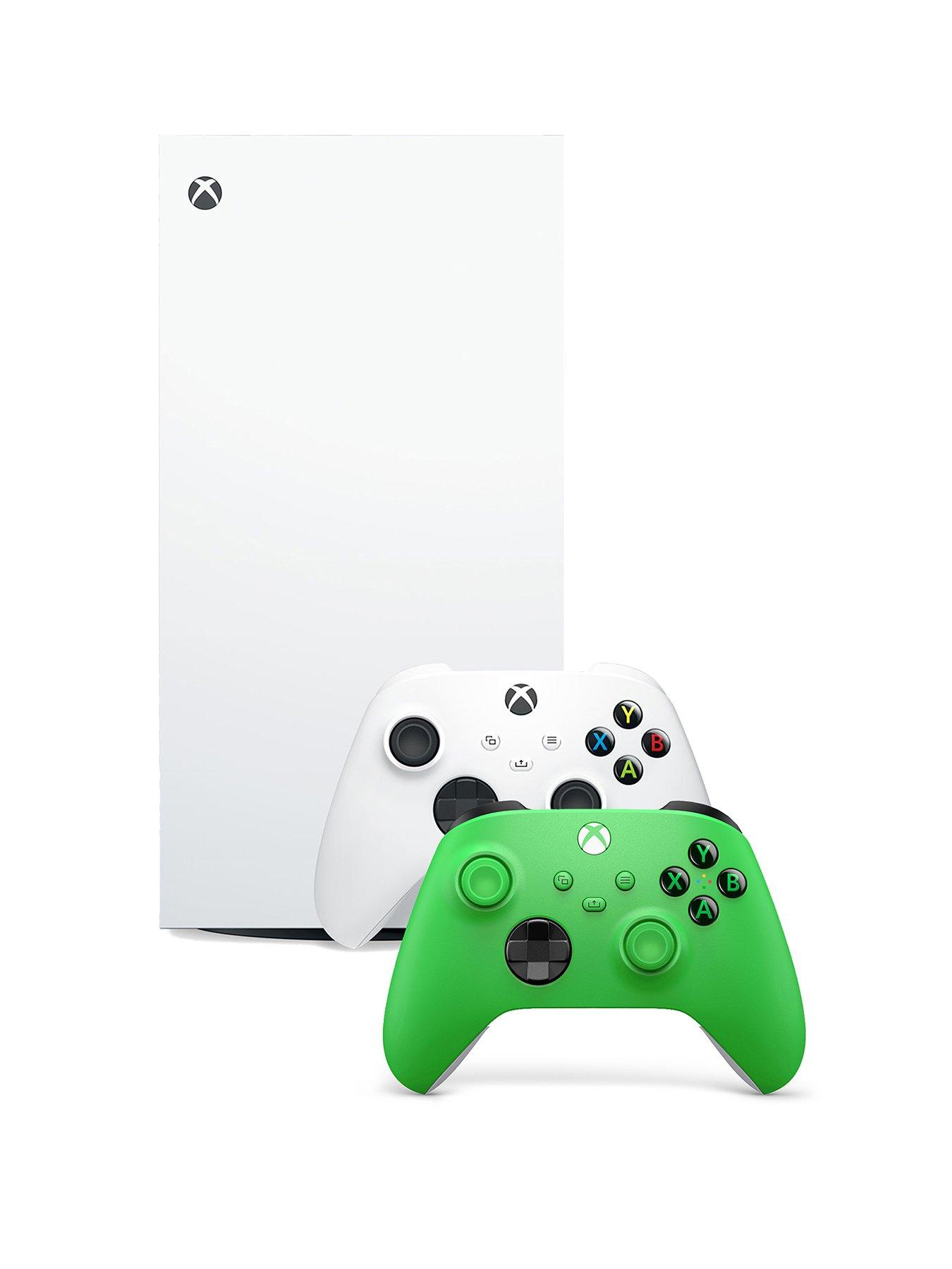 Xbox Series X Console – 1TB Digital Edition (Robot White) with additional Wireless Controller (6 colours to choose from)