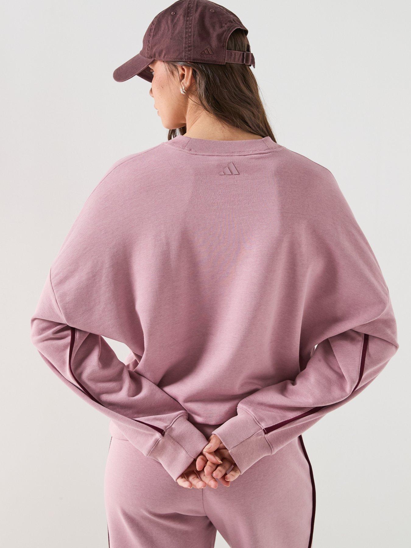 Image 2 of 6 of adidas Sportswear Womens Colourpop Crew Sweatshirt - Purple
