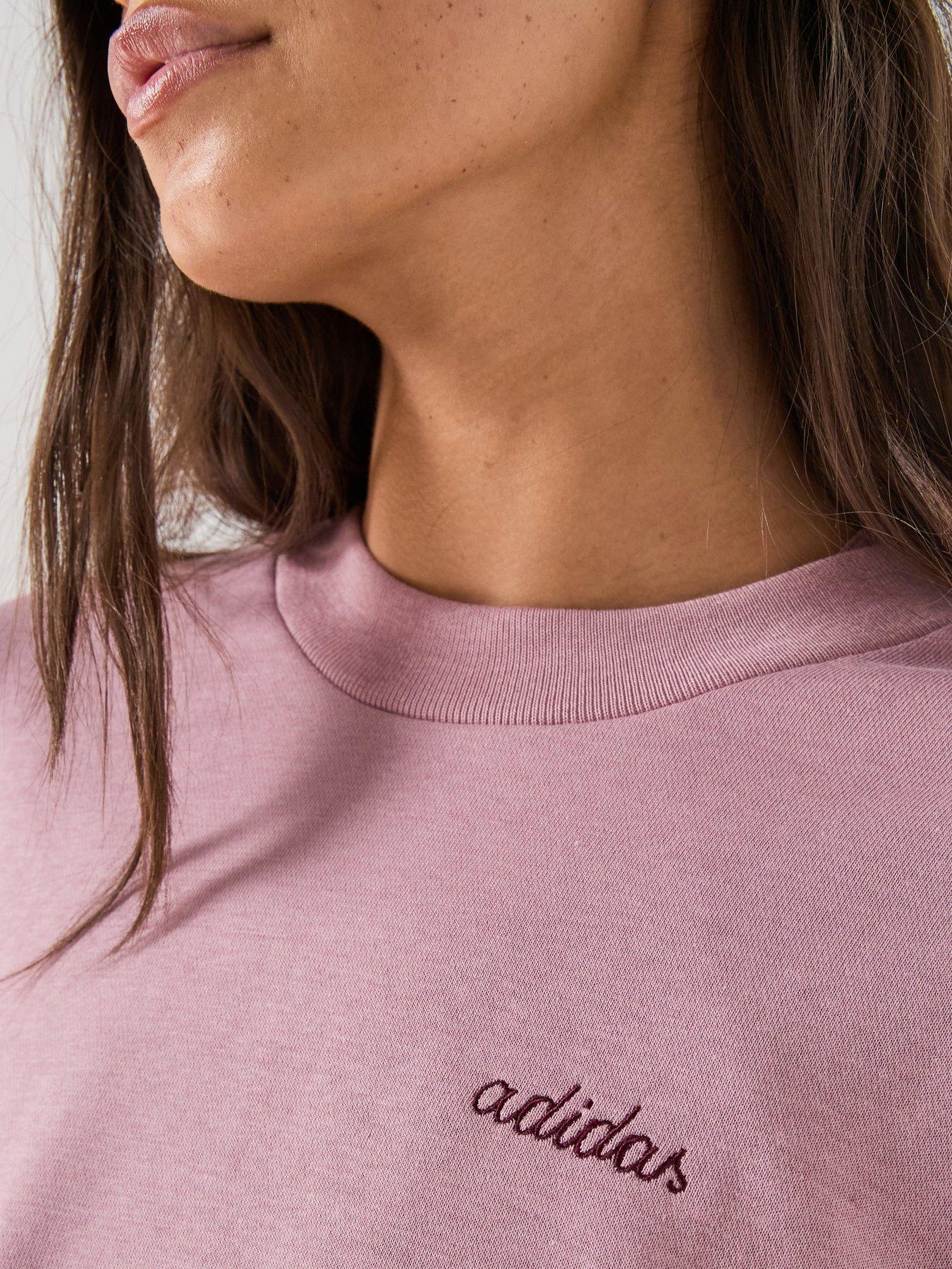 Image 6 of 6 of adidas Sportswear Womens Colourpop Crew Sweatshirt - Purple