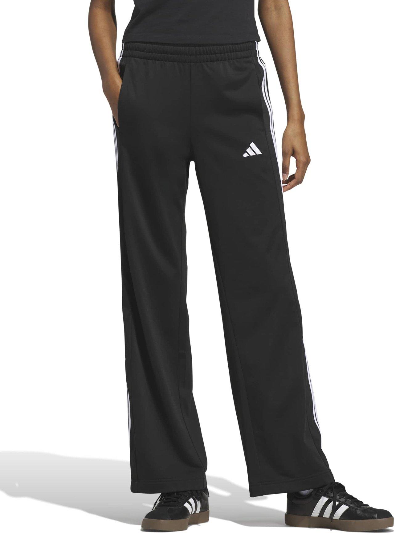 adidas Sportswear Womens 3 Stripe Track Pants - Black
