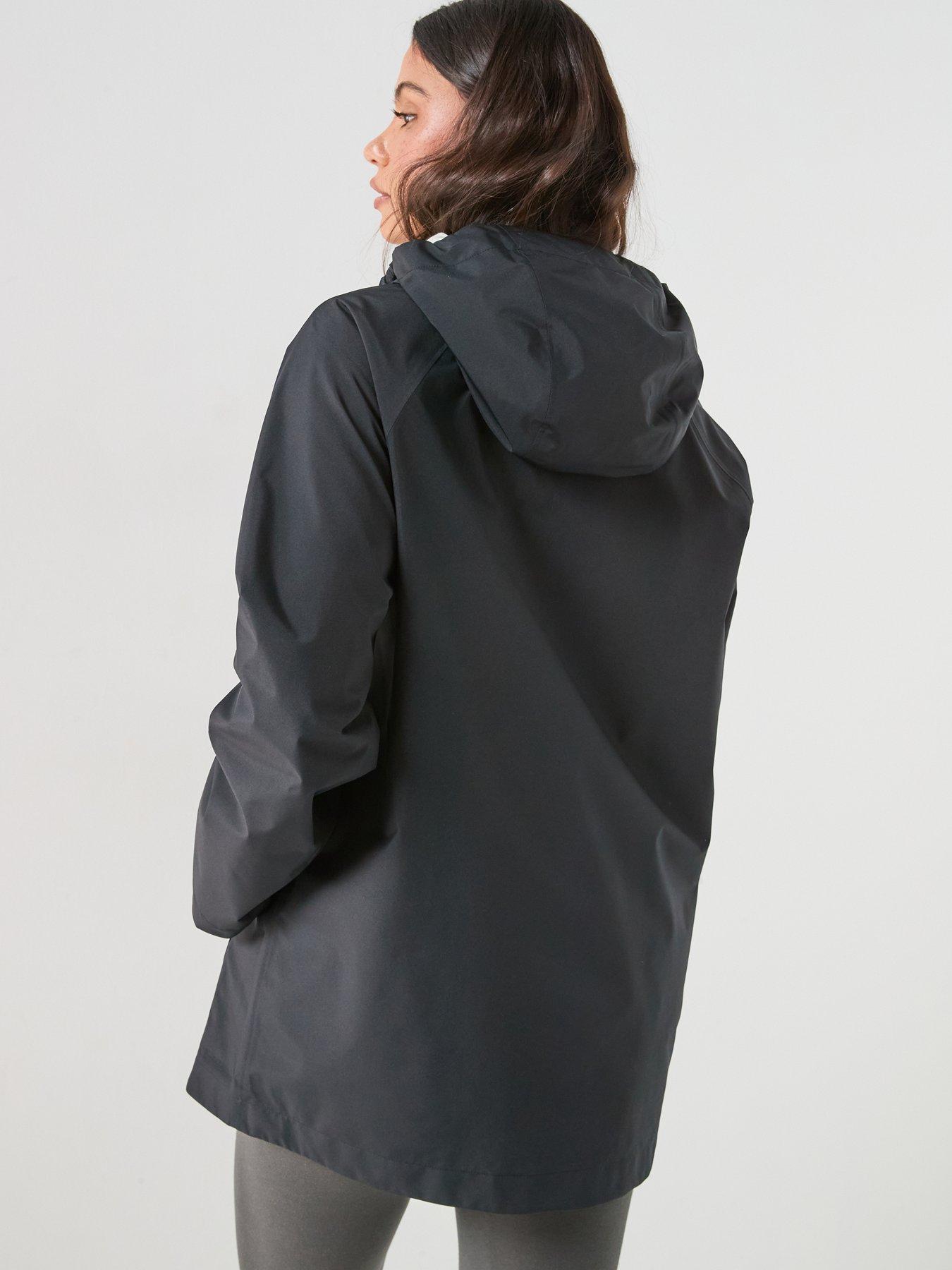 Image 2 of 6 of adidas Sportswear Womens Essentials Rain Parka - Black