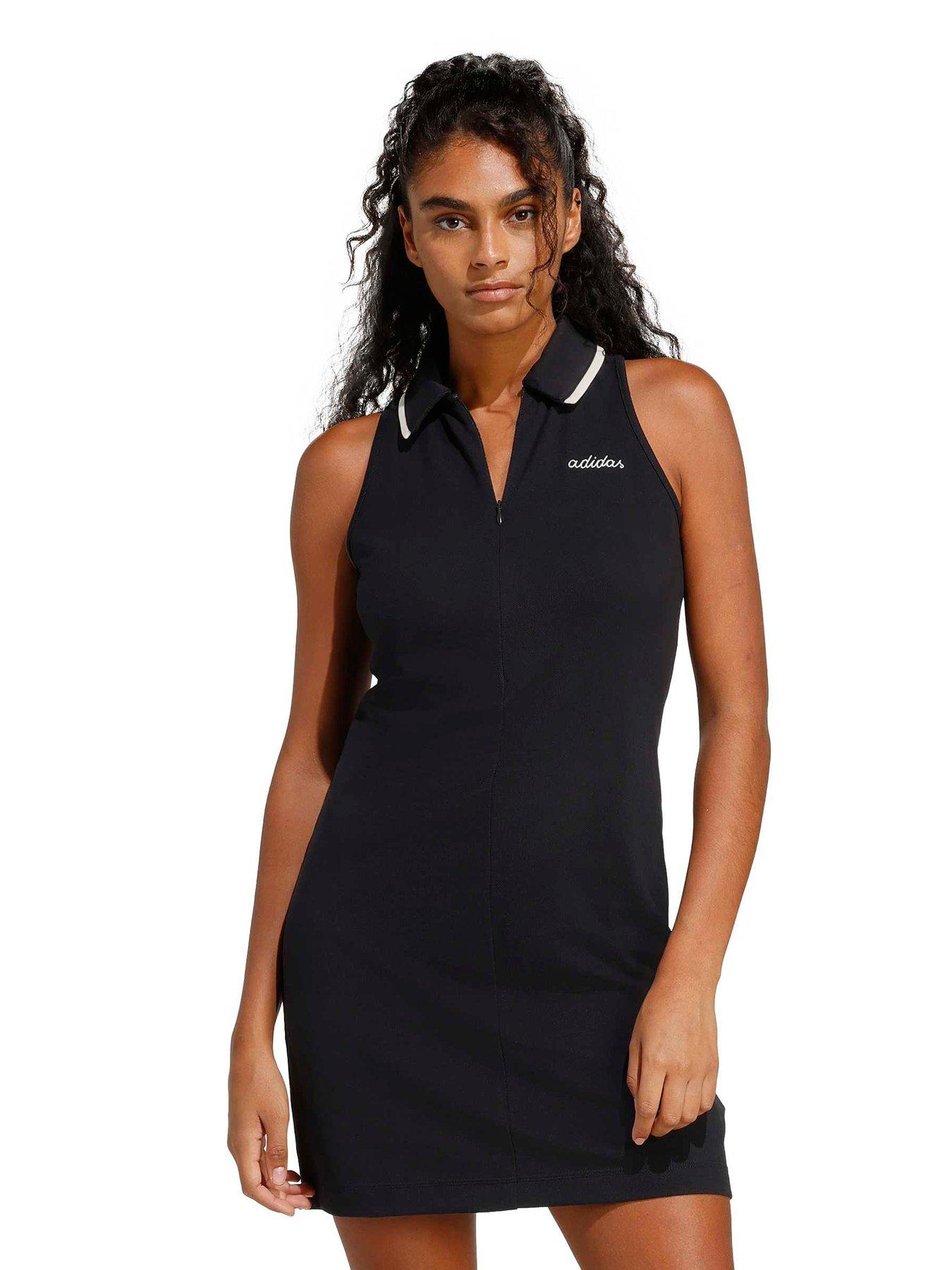 adidas Sportswear Womens Colour Pop Mini Dress - Black